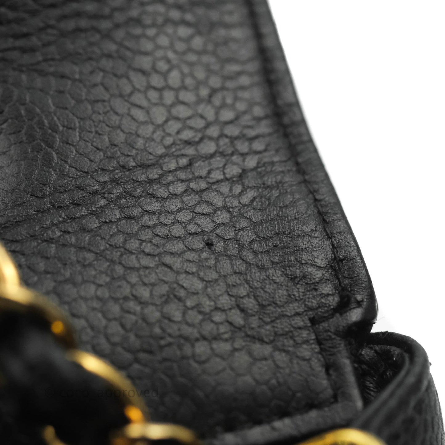 Chanel Vintage Medium Classic Diana Flap Bag Black Caviar 24K Gold Hardware