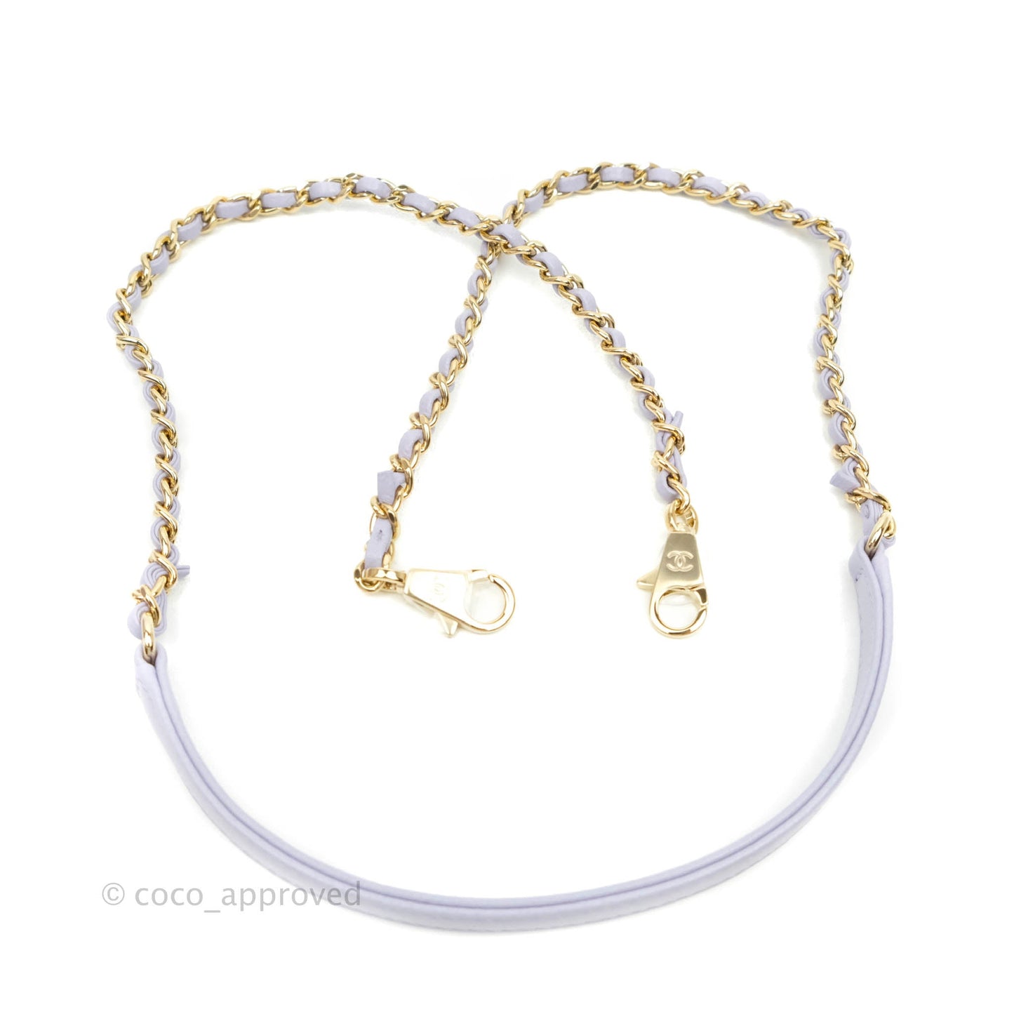 Chanel Mini (Small) Coco Handle Quilted Purple Lilac Caviar Gold Hardware 21K