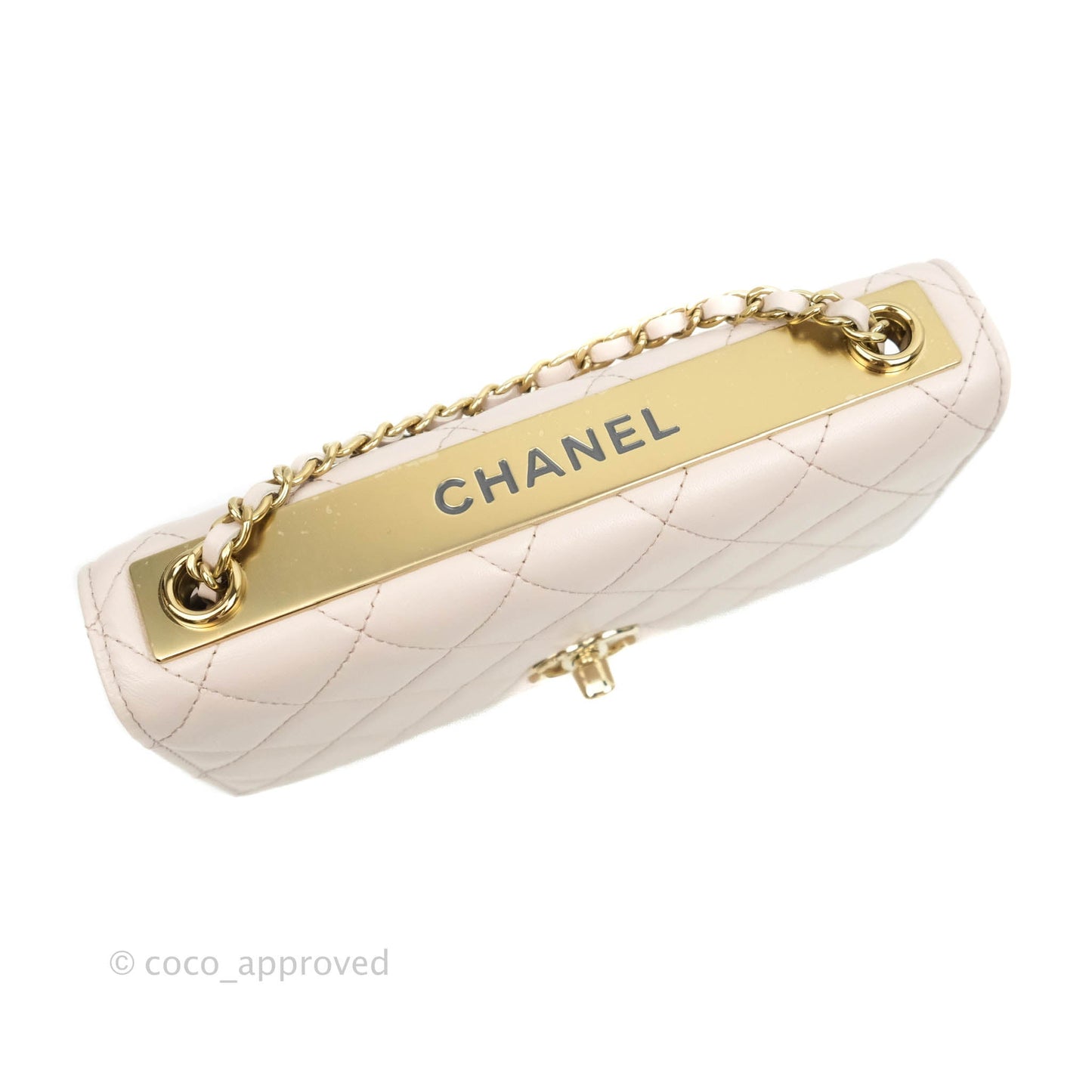 Chanel Trendy CC WOC Pale Pink Lambskin Gold Hardware