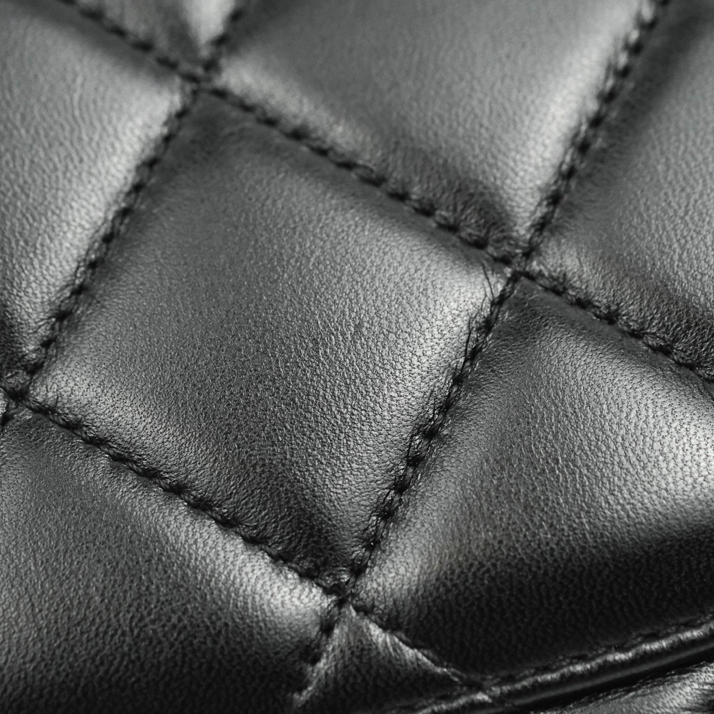 Chanel Small Trendy CC Black Lambskin Gold Hardware