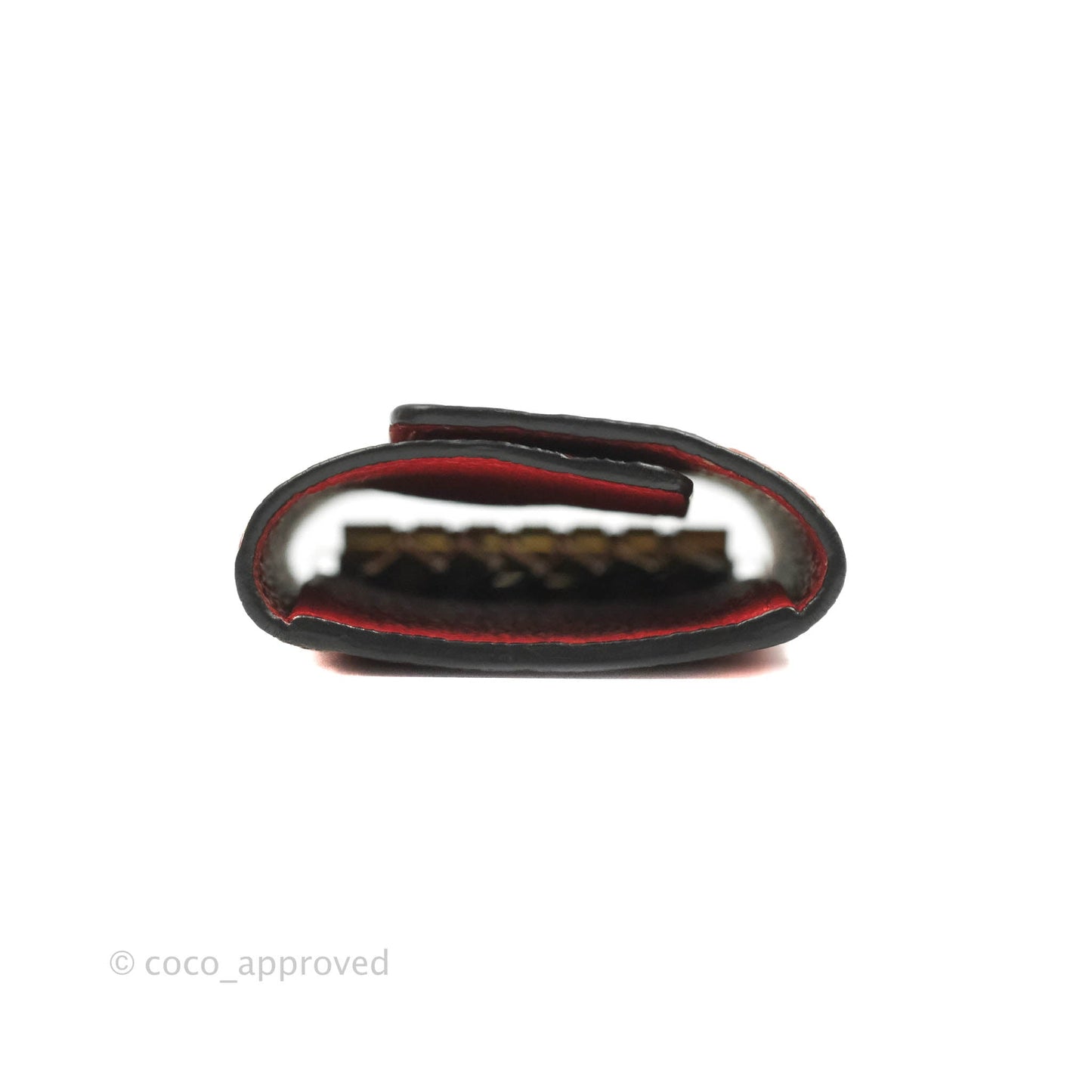 Louis Vuitton Monogram Empreinte Red 6 Key Holder Gold Hardware