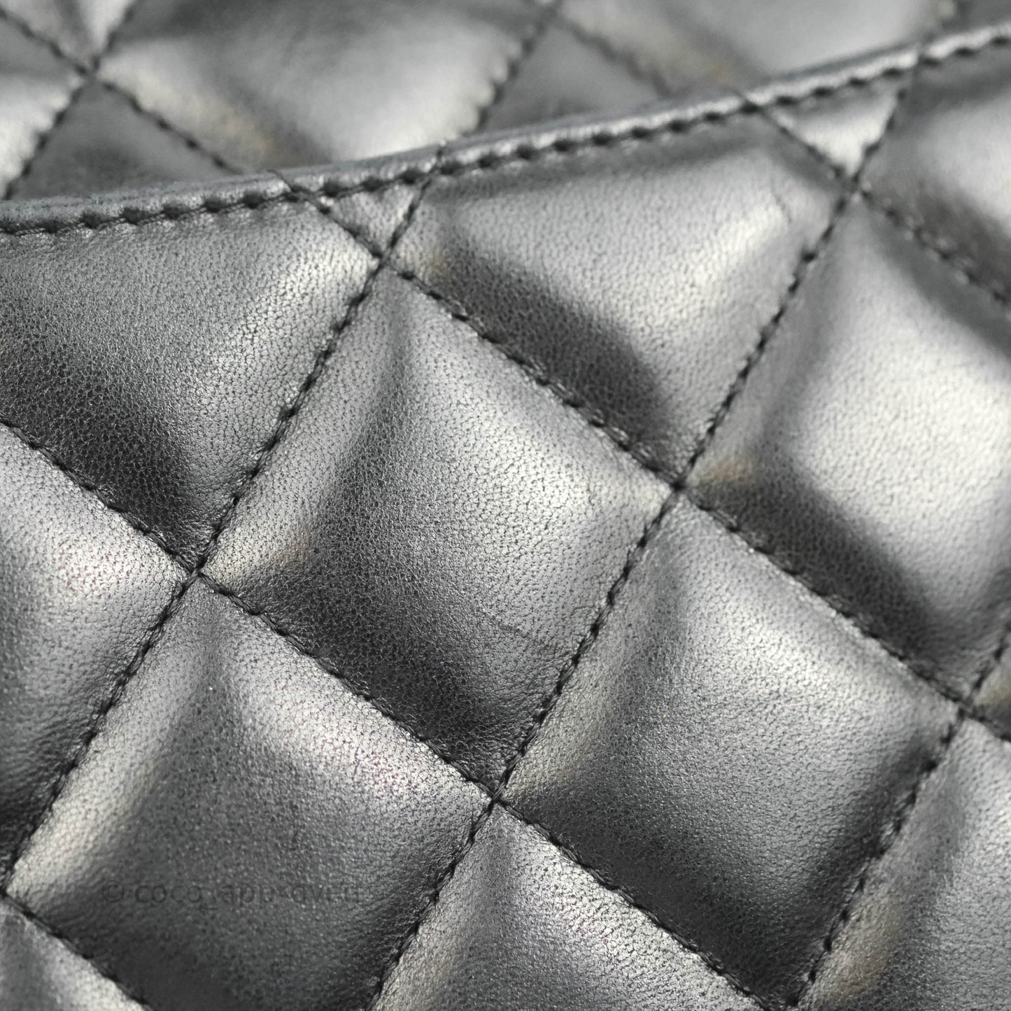 Chanel Jumbo Single Flap Black Lambskin Gold Hardware