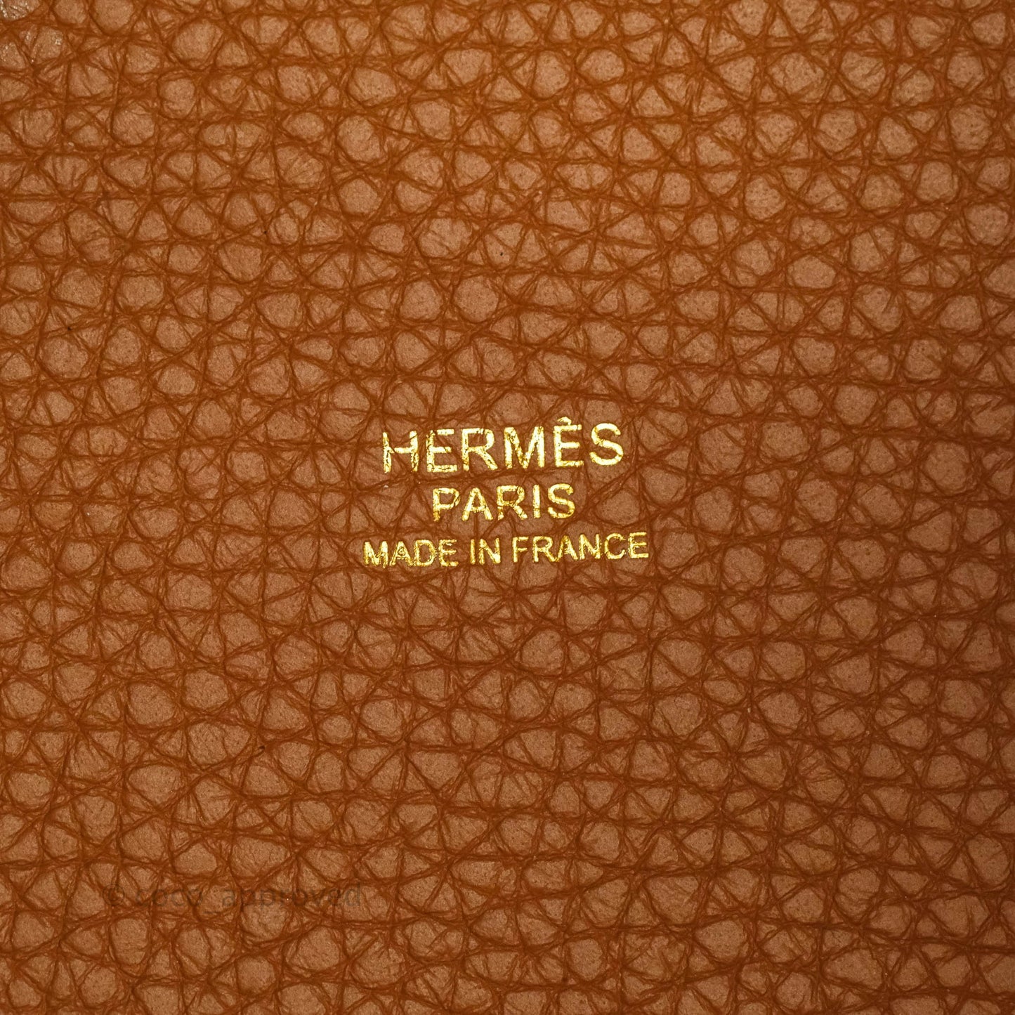 Hermès Gold Clemence Picotin Lock 18 PM Gold Hardware