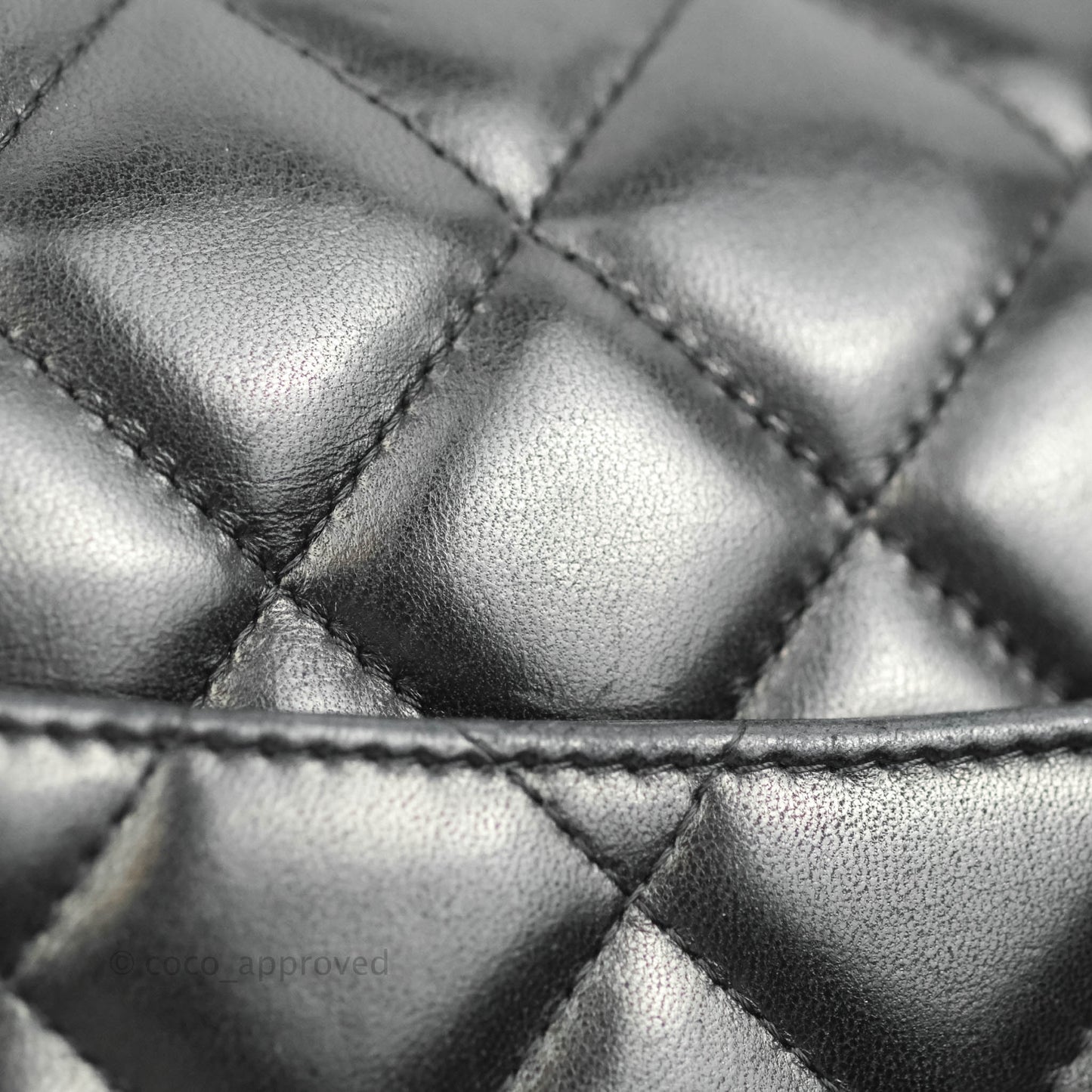 Chanel Jumbo Single Flap Black Lambskin Gold Hardware