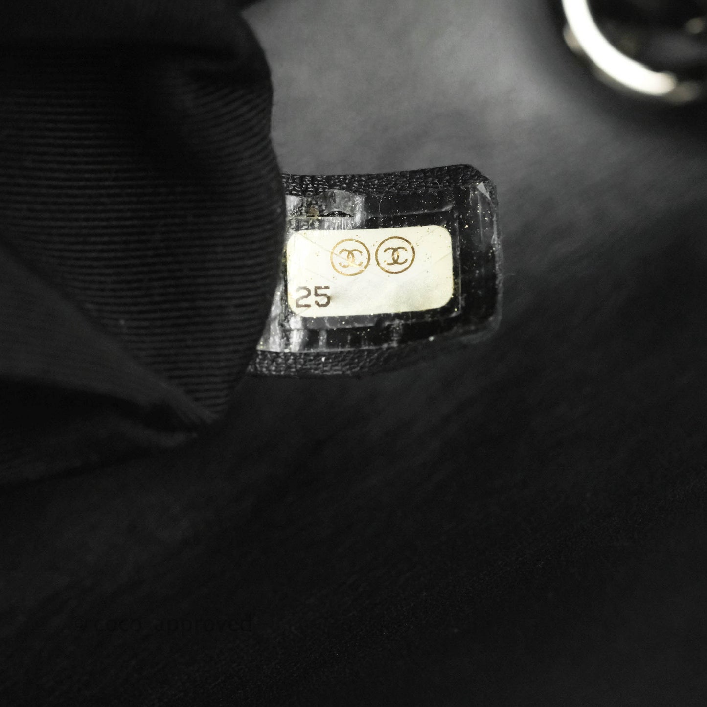 Chanel Small Chevron Urban Spirit Backpack Black Calfskin Silver Hardware