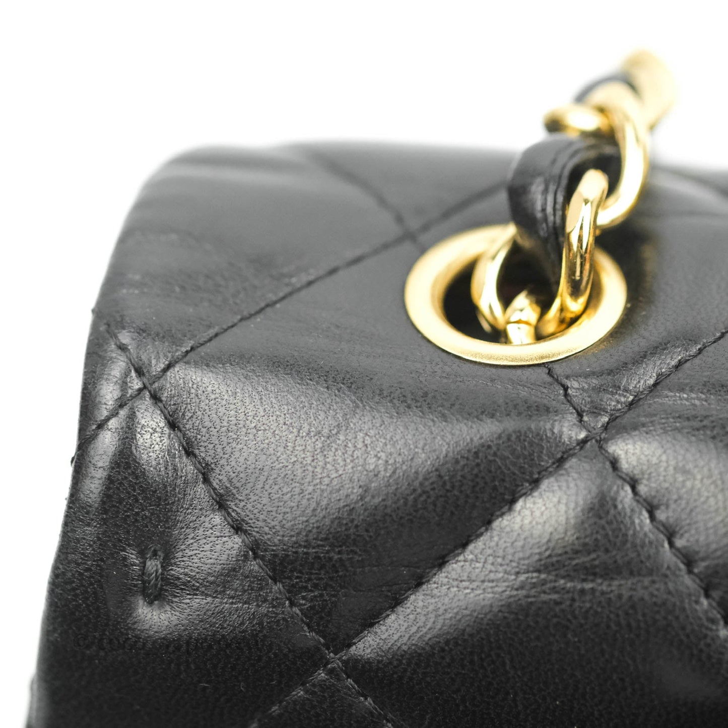 Chanel Jumbo Single Flap Black Lambskin Gold Hardware