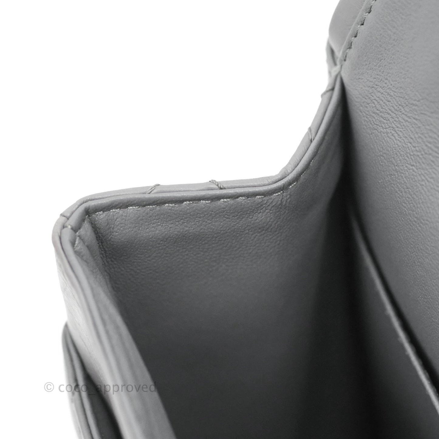 Chanel Quilted Reissue 226 Flap Grey Calfskin Aged Gold Hardware