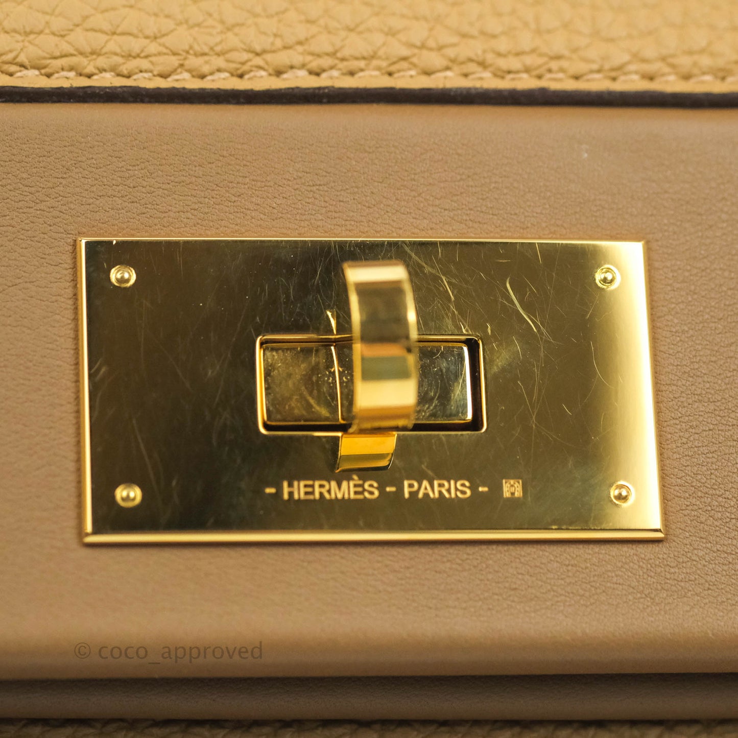 Hermès 24/24 29 Sesame 2S Togo Permabrass Hardware