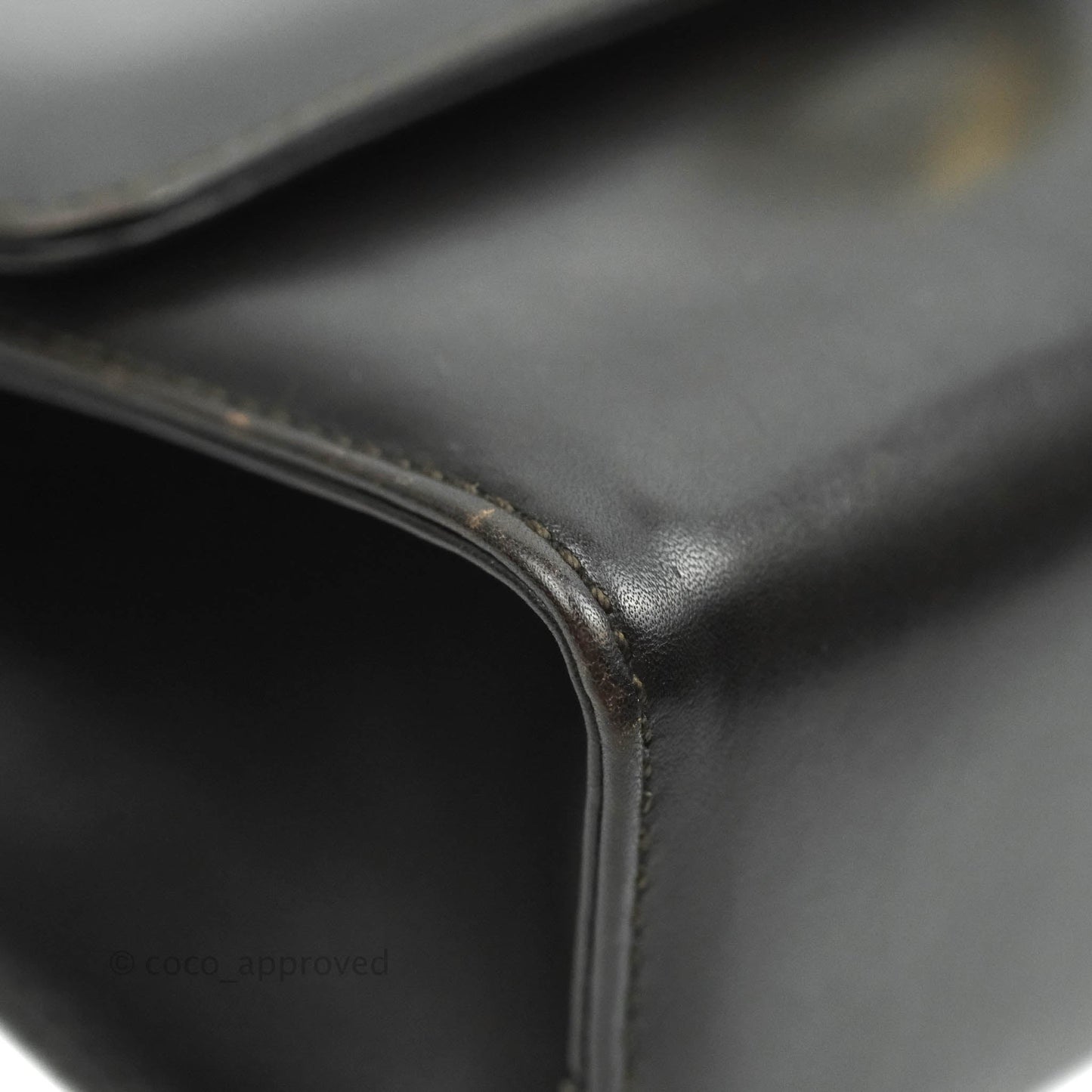 Salvatore Ferragamo Vintage Gancini Mini Crossbody bag Black Calfskin Gold Hardware