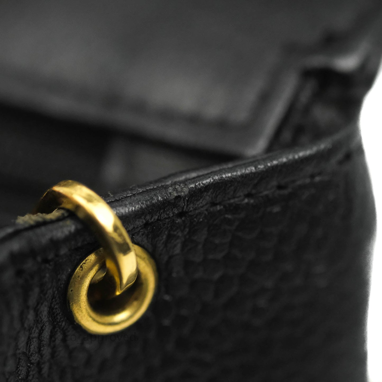 Chanel Vintage Medium Classic Diana Flap Bag Black Caviar 24K Gold Hardware