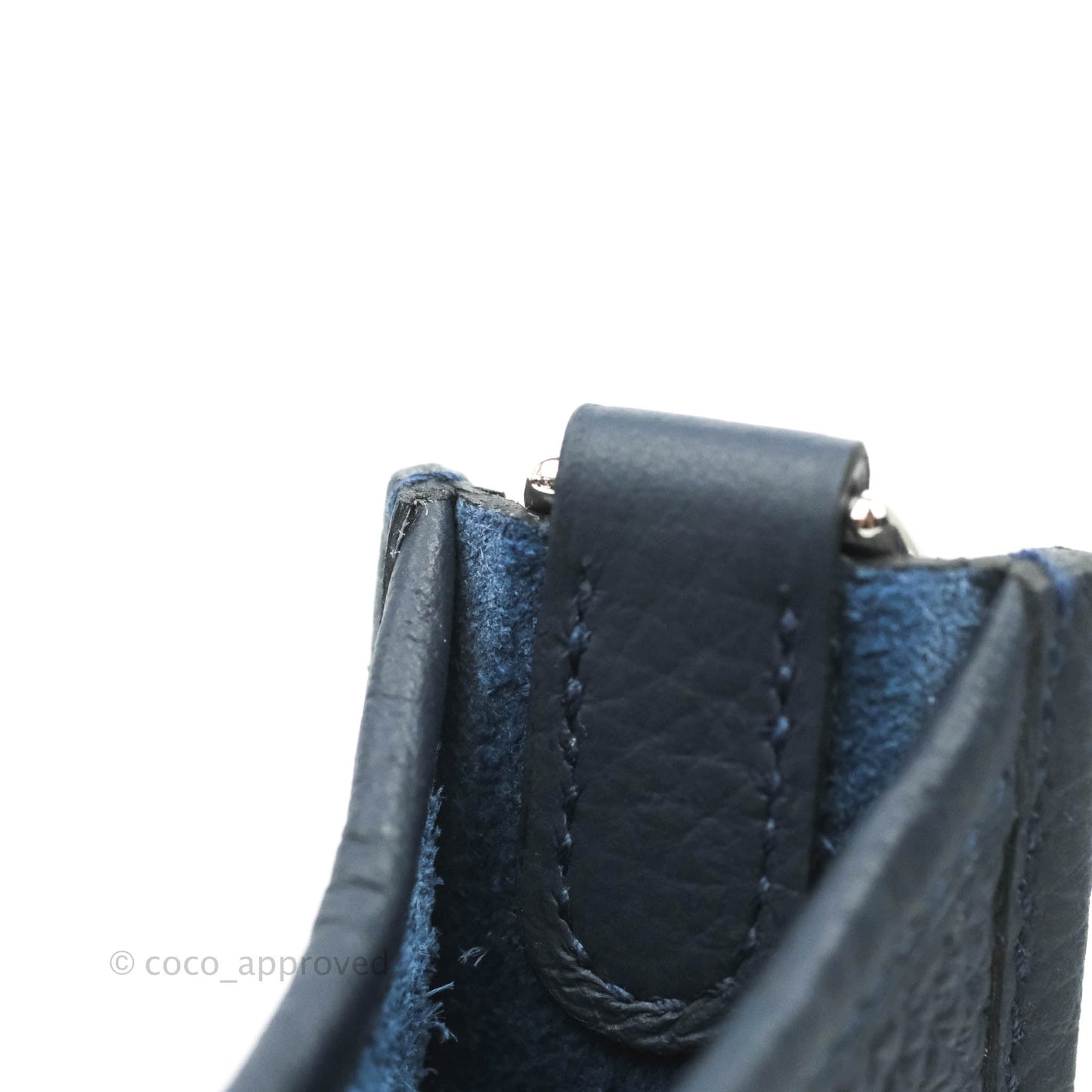 Hermès Mini Evelyne 16 Bleu Nuit Clemence