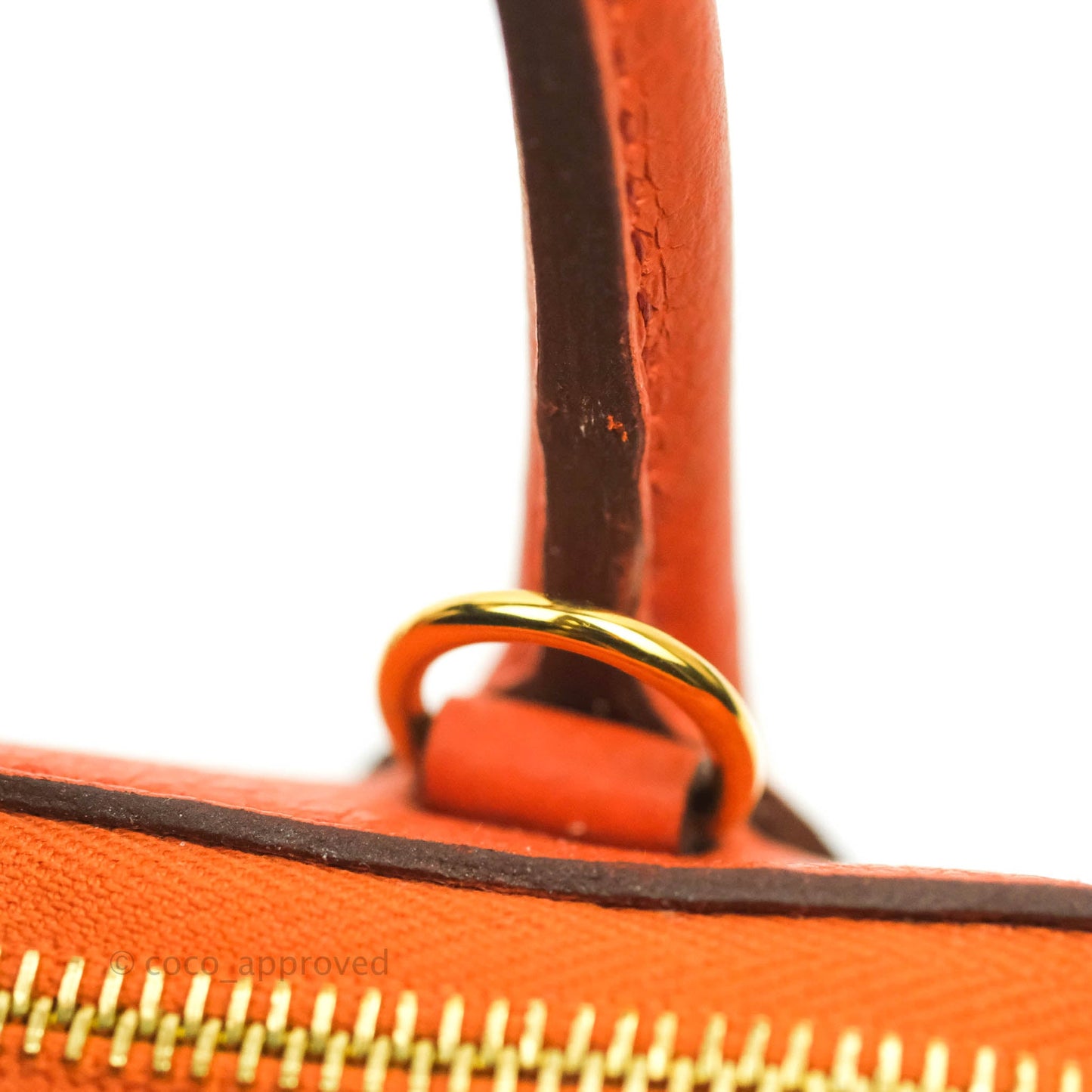 Hermès Bolide Mini 1923 Evercolour Terre Battue/Anemone Verso Gold Hardware