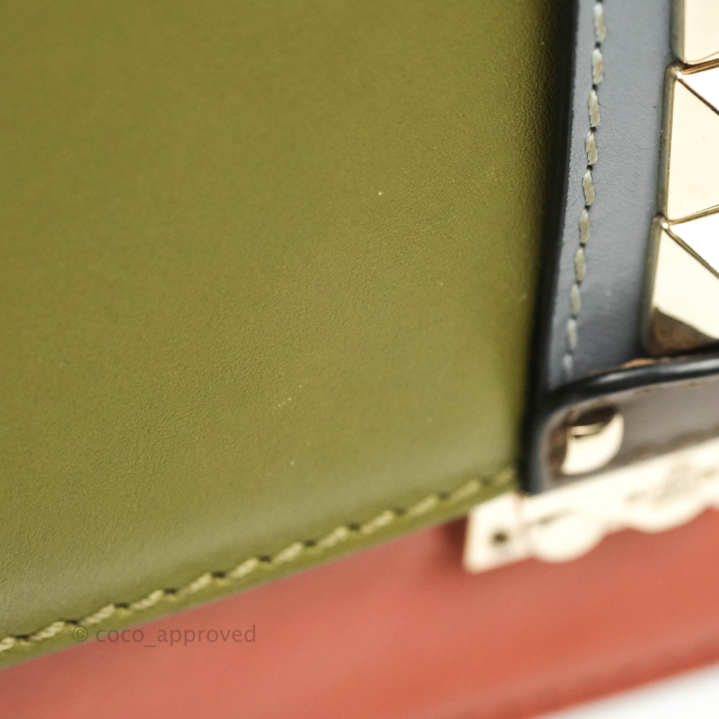 Valentino Rockstud Medium Glam Lock Flap Bag