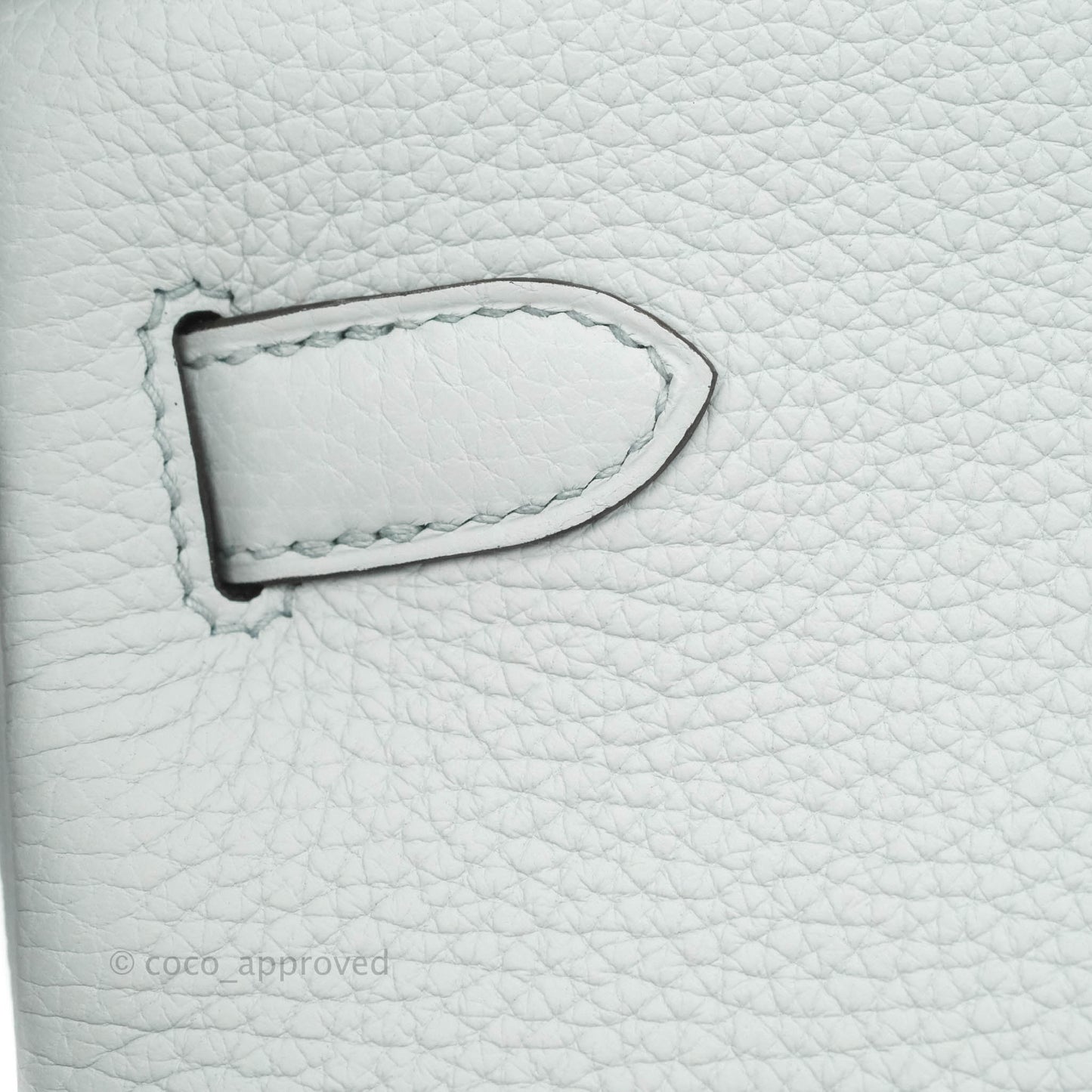 Hermès Kelly 28 Retourne Taurillon Clemence Bleu Pale Gold Hardware