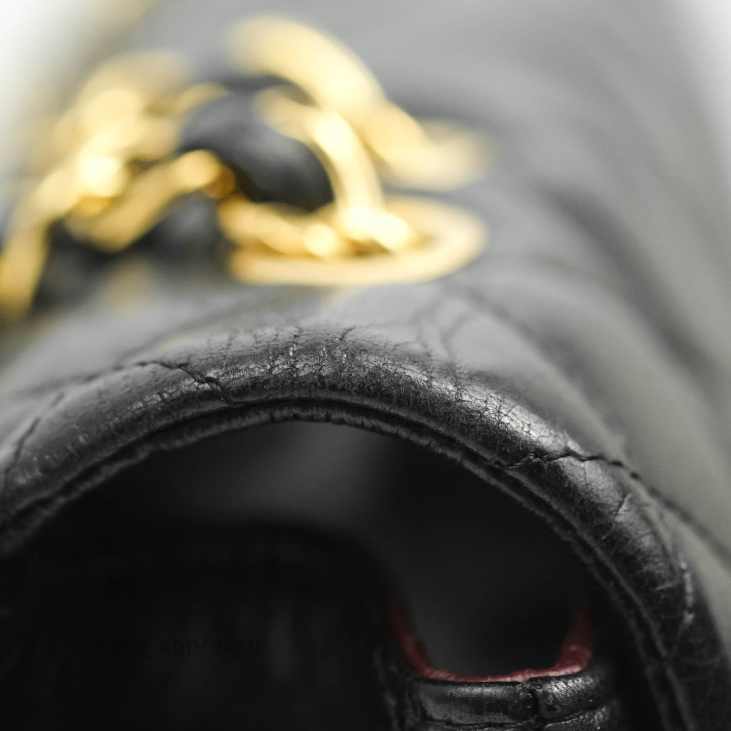 Chanel Jumbo Single Flap Black Lambskin Gold Hardware