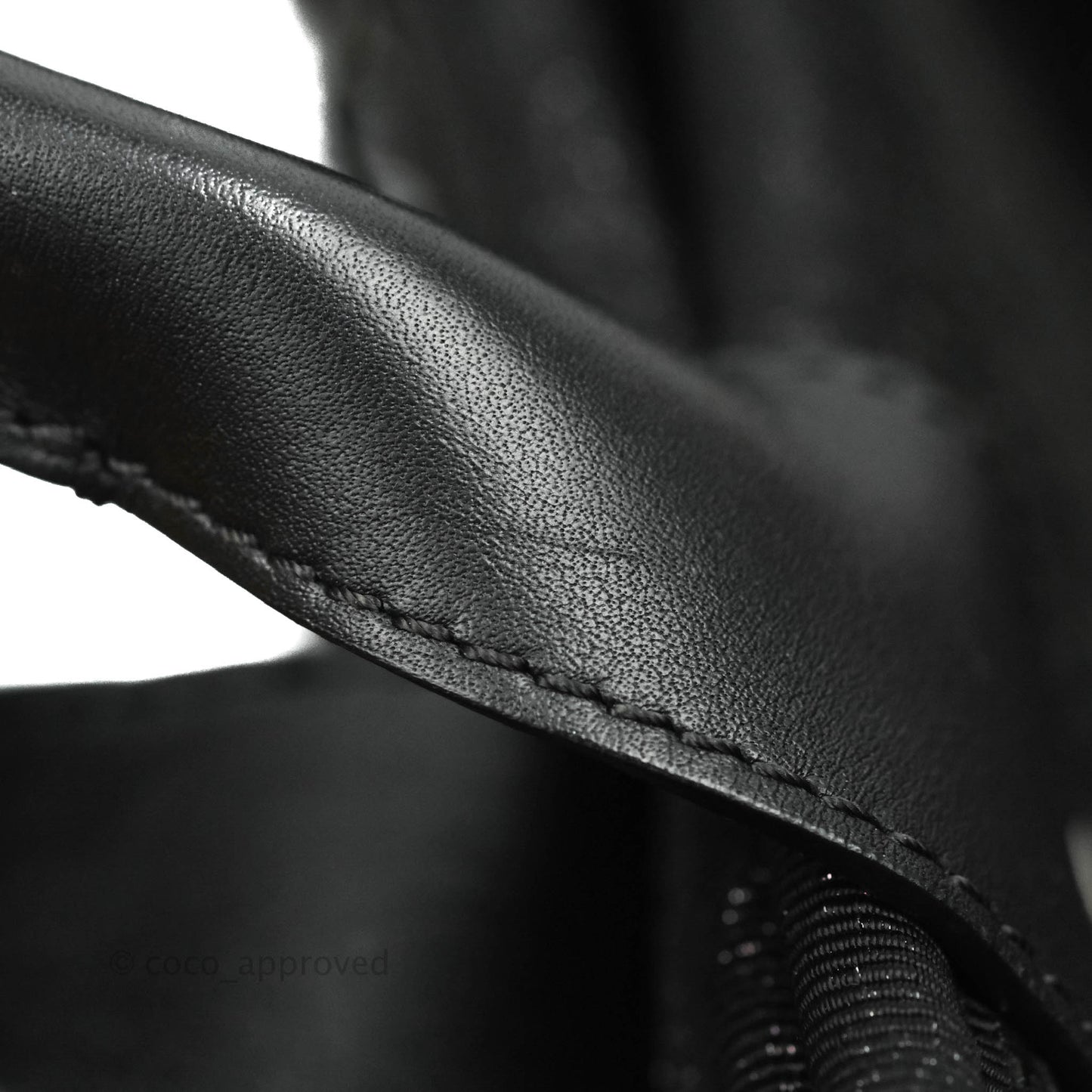 Chanel Large Deauville Black Glitter Lurex