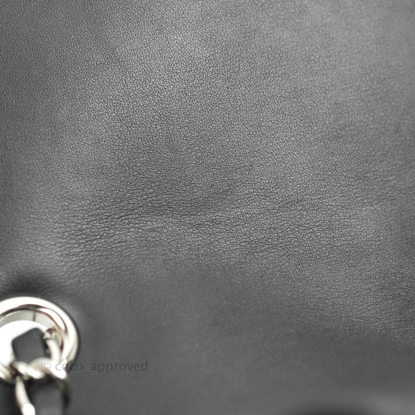 Chanel Small Chevron Urban Spirit Backpack Black Calfskin Silver Hardware