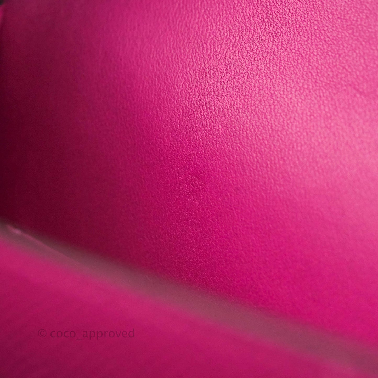 Hermès Constance Mini 18cm Rose Pourpre Epsom Palladium Hardware