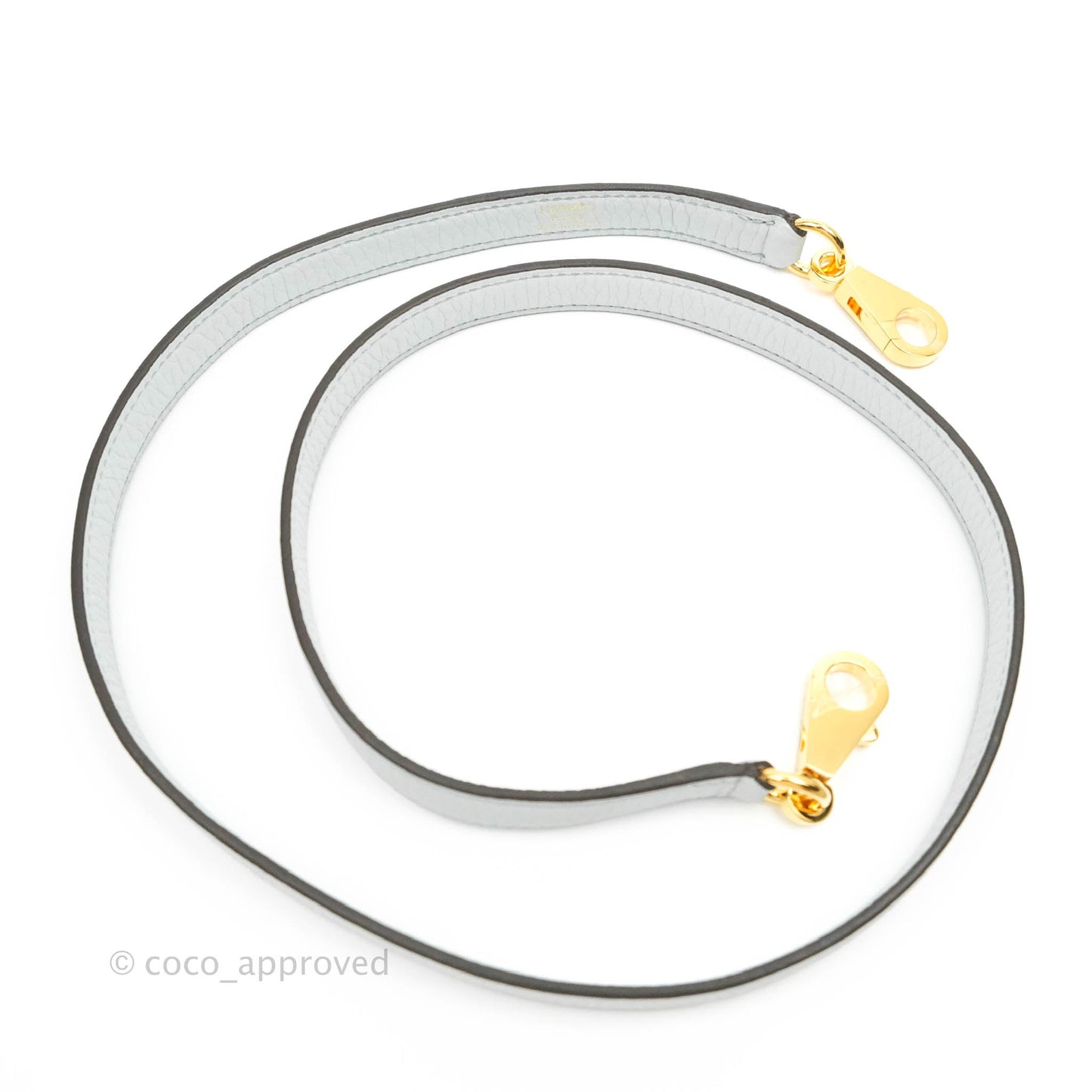 Hermès Kelly 28 Retourne Taurillon Clemence Bleu Pale Gold Hardware