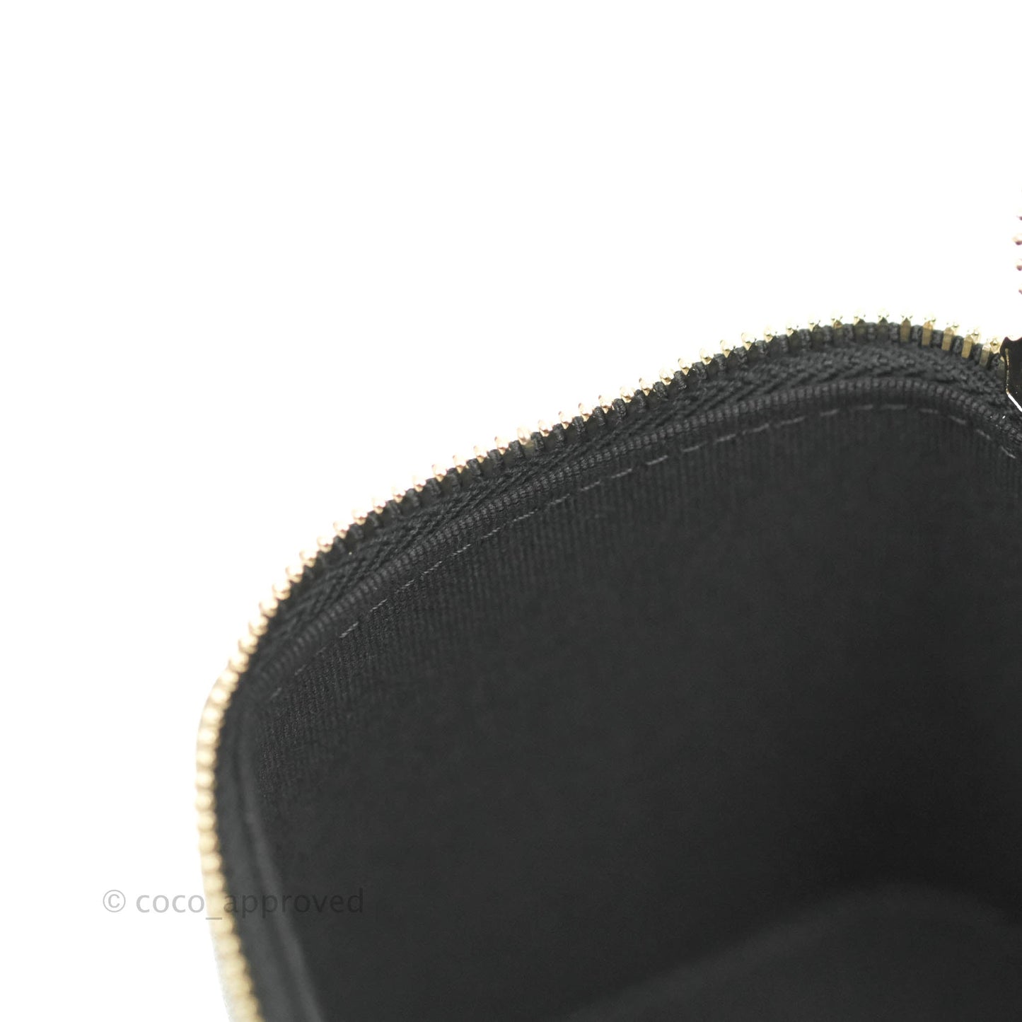 Chanel Classic Vanity Rectangular Top Handle With Chain Black Lambskin Gold Hardware