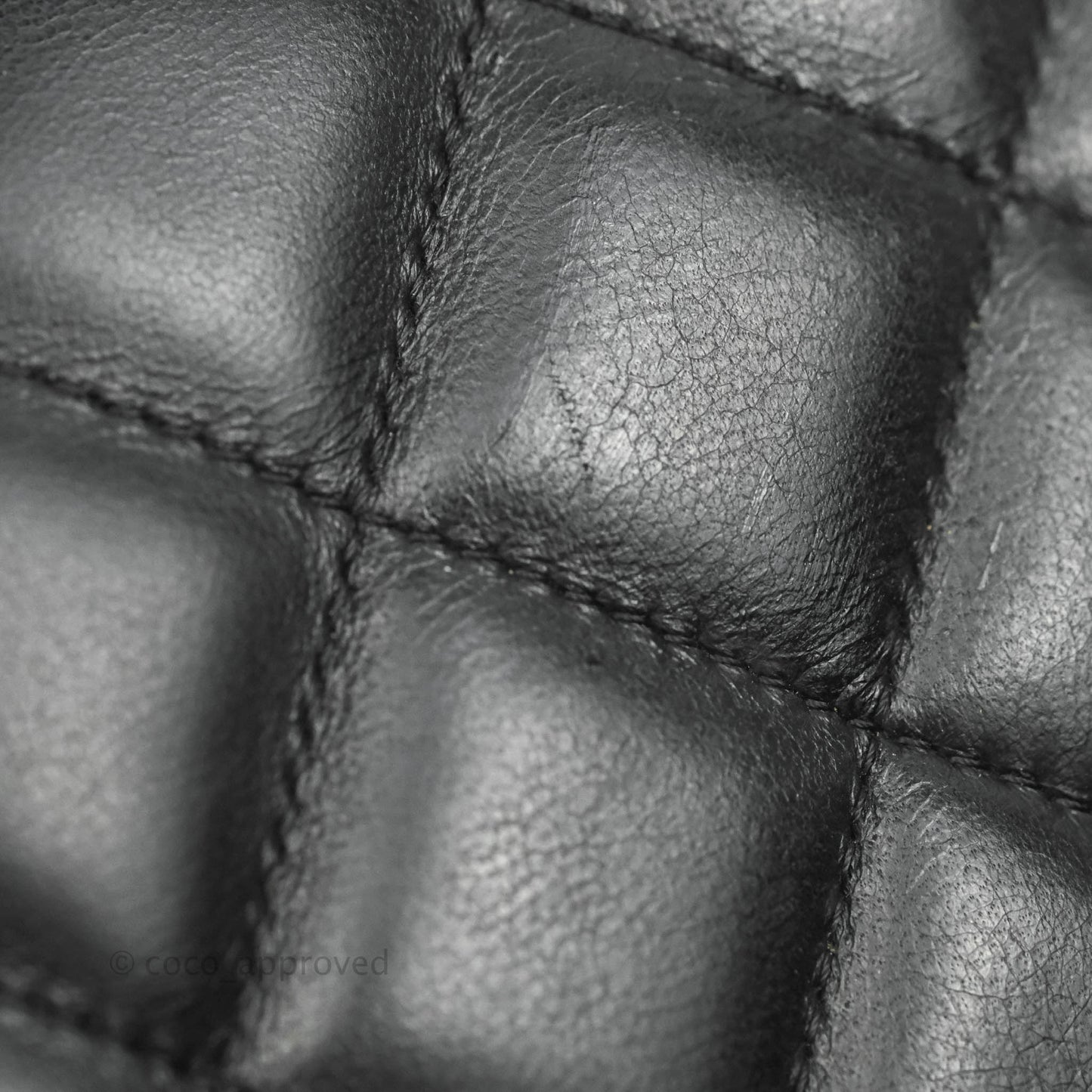Chanel Jumbo Single Flap Black Lambskin Silver Hardware⁣⁣