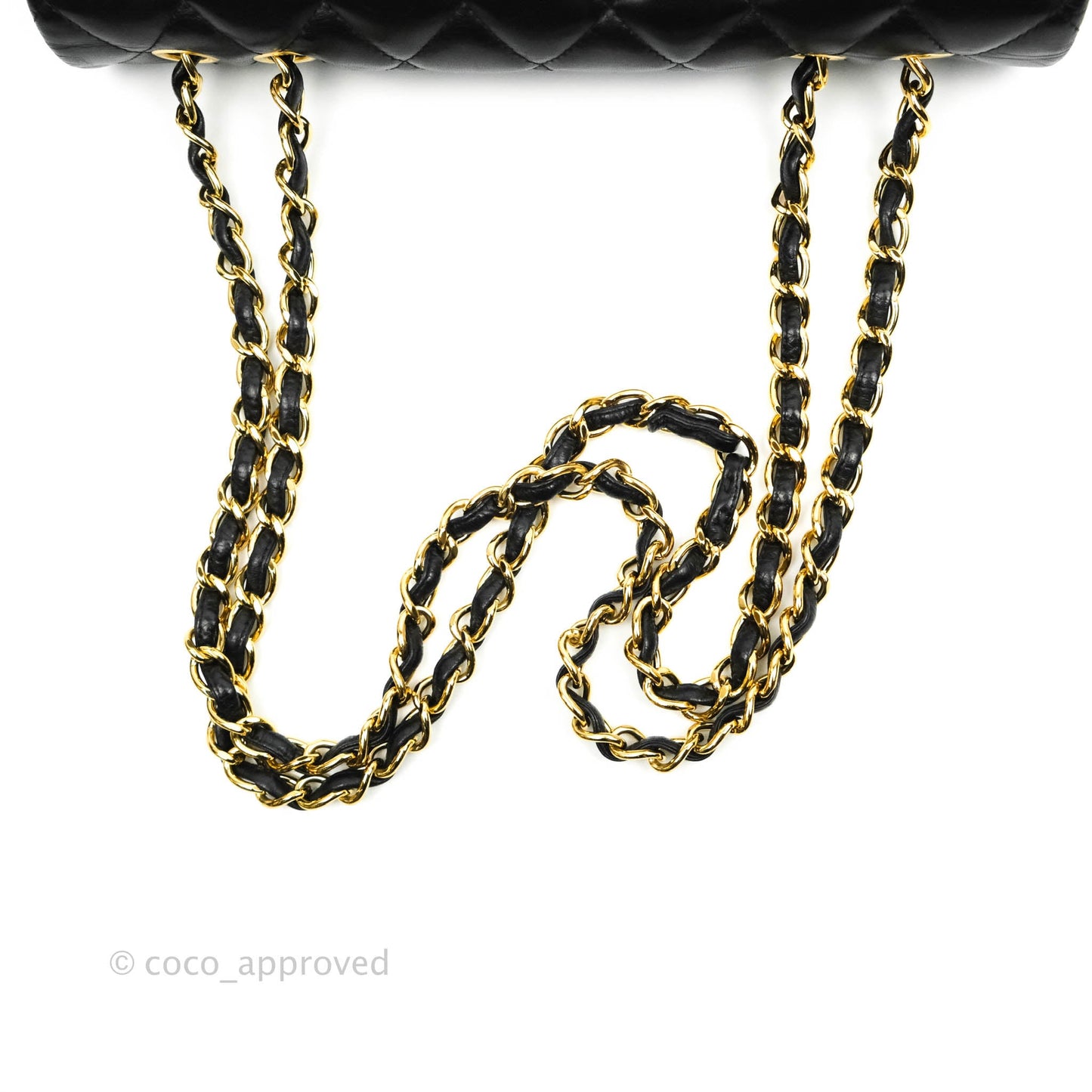 Chanel Jumbo Single Flap Black Lambskin Gold Hardware