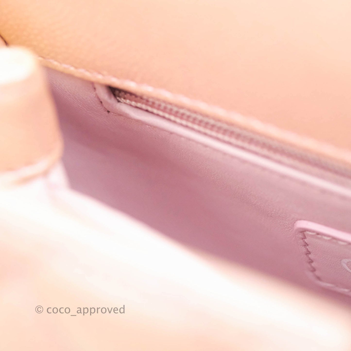 Chanel Extra Mini Coco Handle Iridescent Pink Caviar Rainbow Hardware