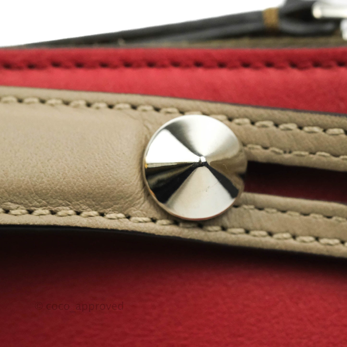 Fendi Medium By The Way Multicolour Red/Brown