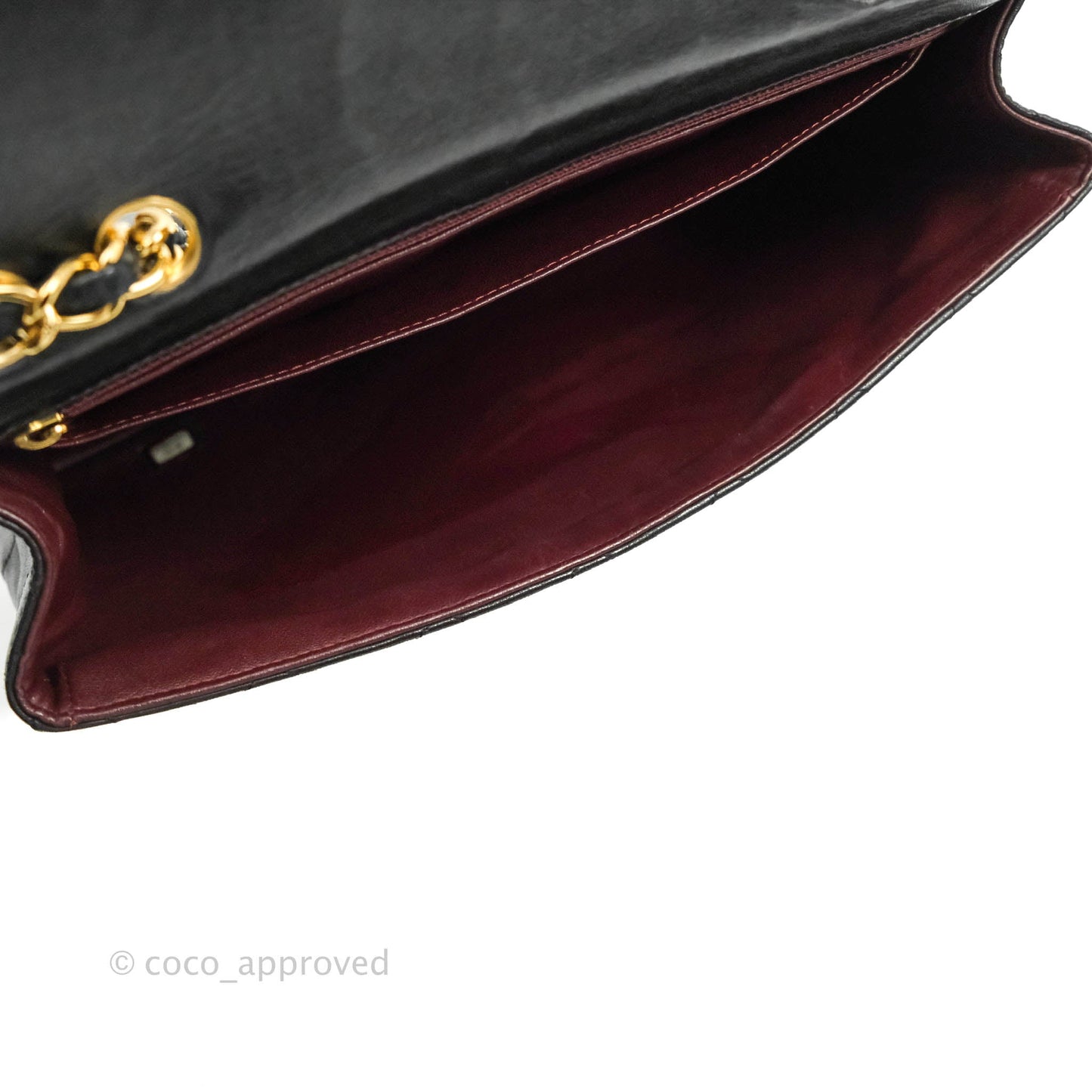 Chanel Jumbo Single Flap Black Lambskin Gold Hardware