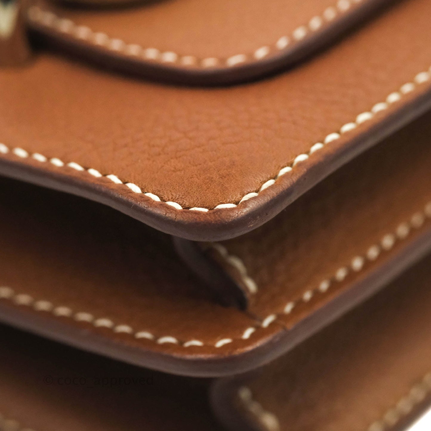 Hermès Roulis Mini 18 Fauve Barenia Palladium Hardware