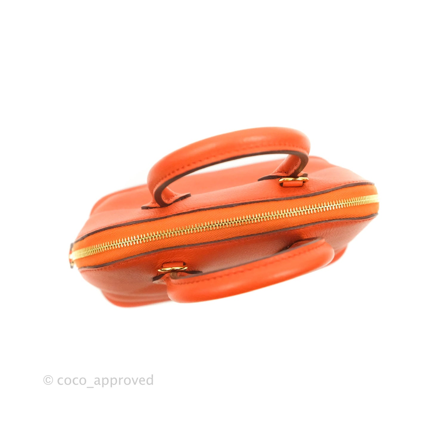 Hermès Bolide Mini 1923 Evercolour Terre Battue/Anemone Verso Gold Hardware