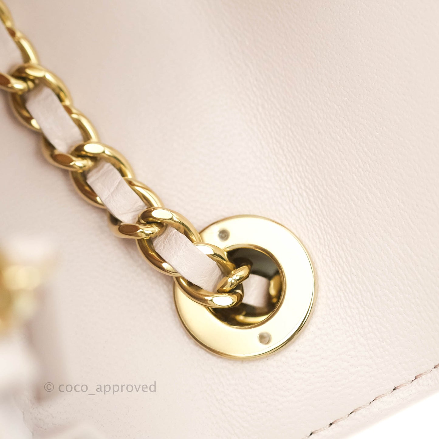 Chanel Trendy CC WOC Pale Pink Lambskin Gold Hardware