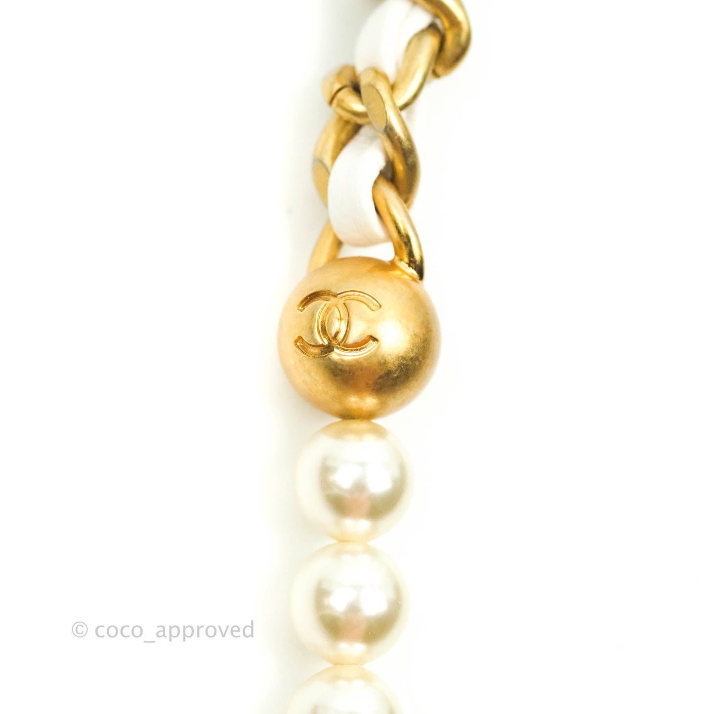 Chanel Quilted My Perfect Mini With Pearl White Lambskin Silver Hardware