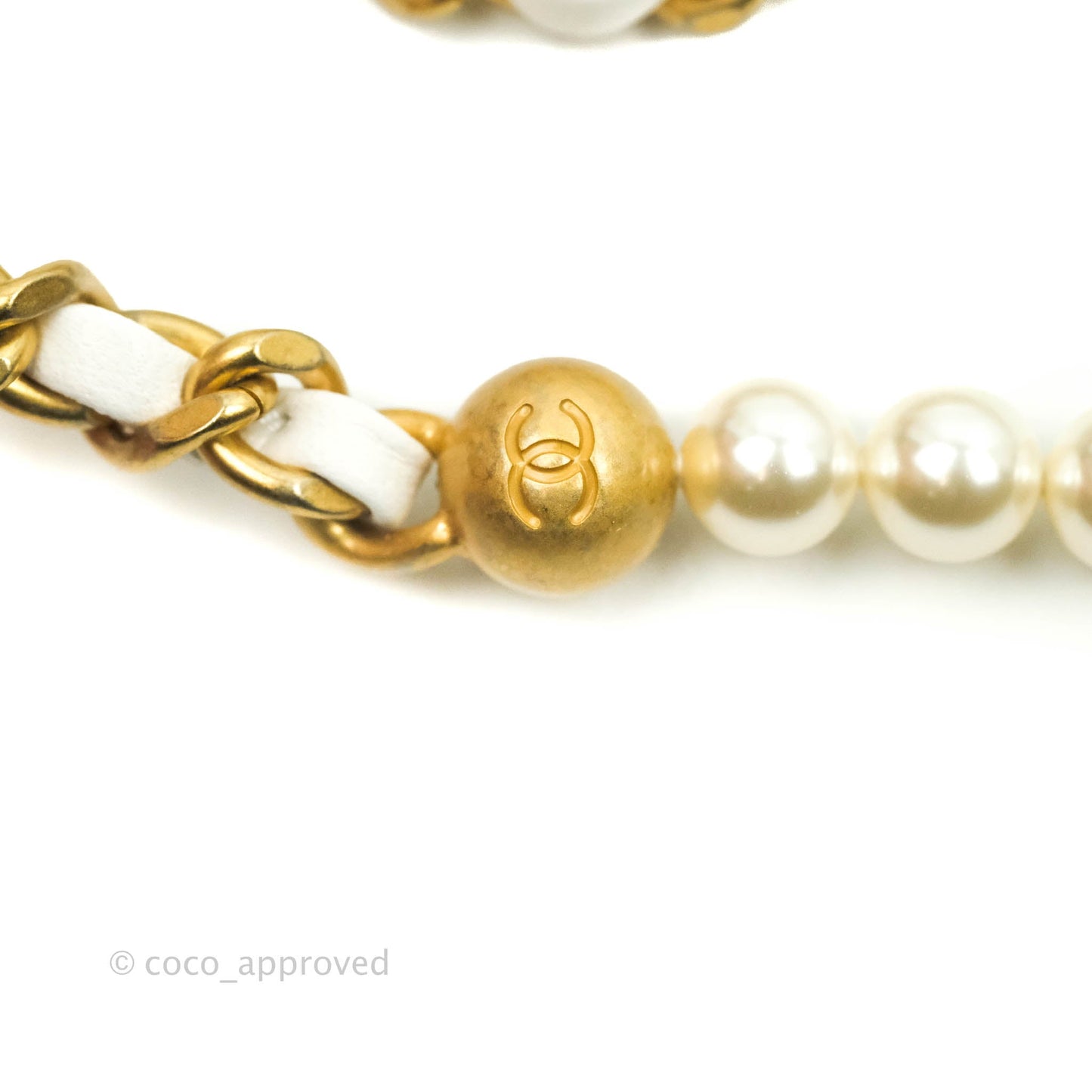 Chanel Quilted My Perfect Mini With Pearl White Lambskin Silver Hardware