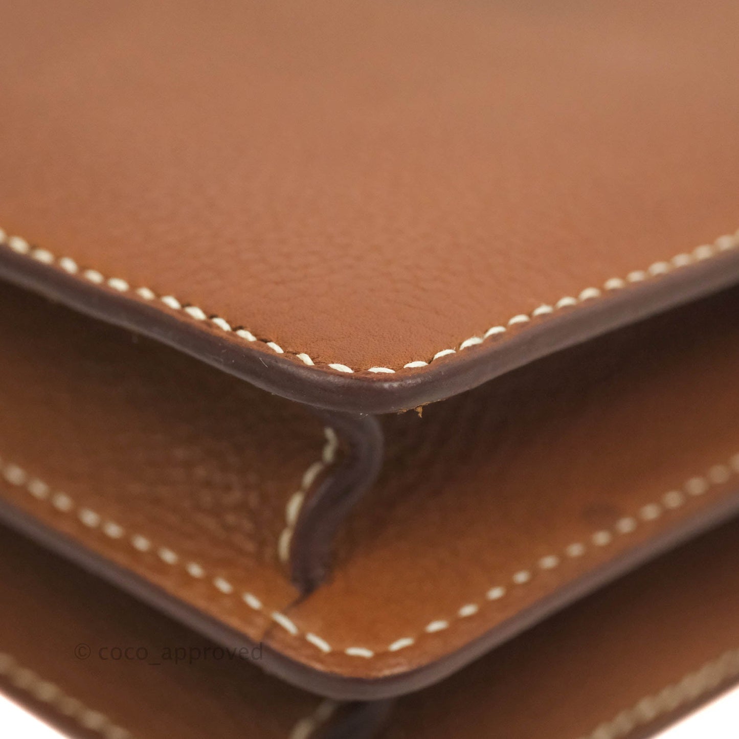 Hermès Roulis Mini 18 Fauve Barenia Palladium Hardware