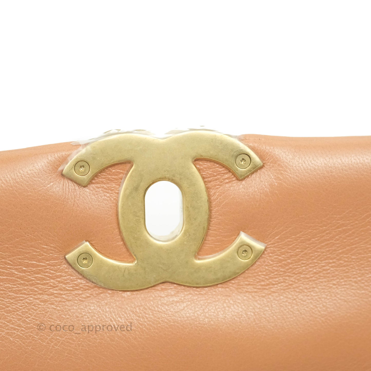 Chanel 19 Small Dark Beige Caramel Mixed Hardware 21K