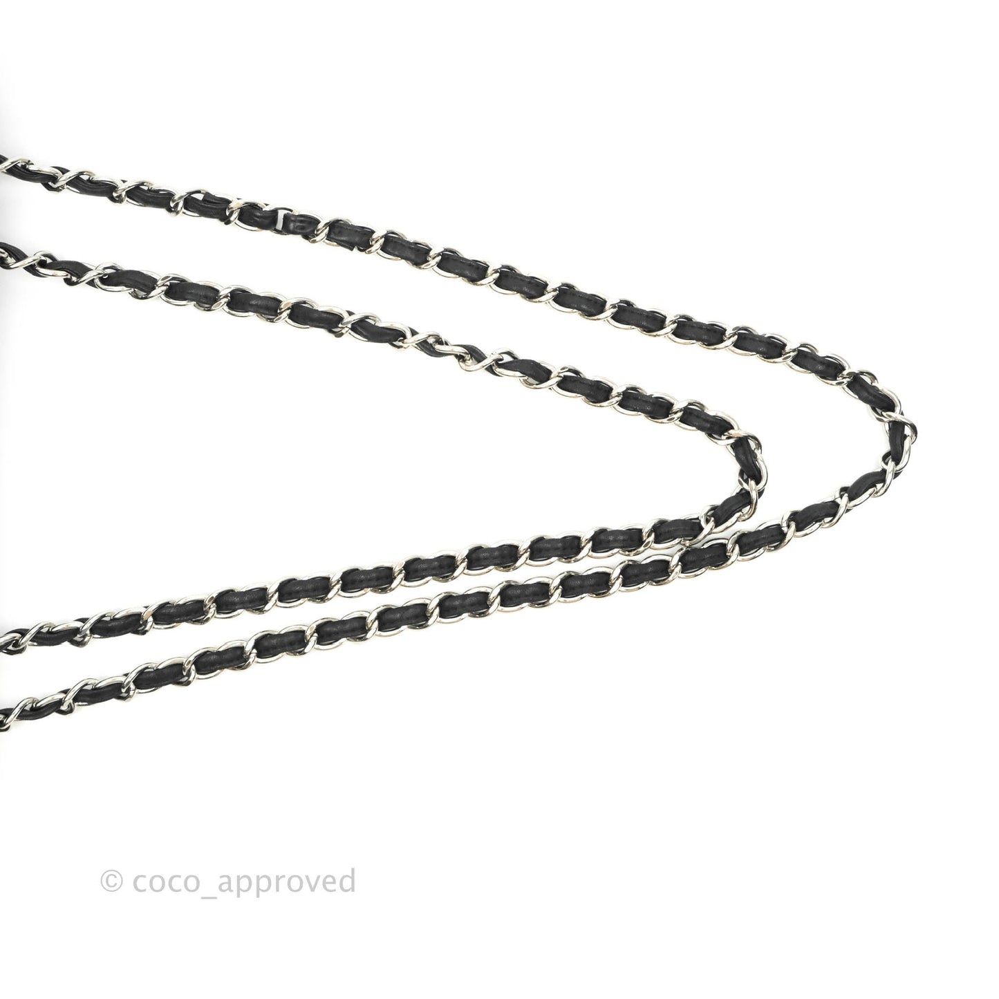 Chanel Jumbo Single Flap Black Lambskin Silver Hardware⁣⁣