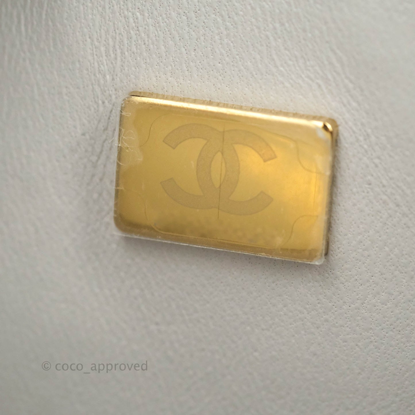Chanel Classic M/L Medium Double Flap Grey Caviar Gold Hardware 21A