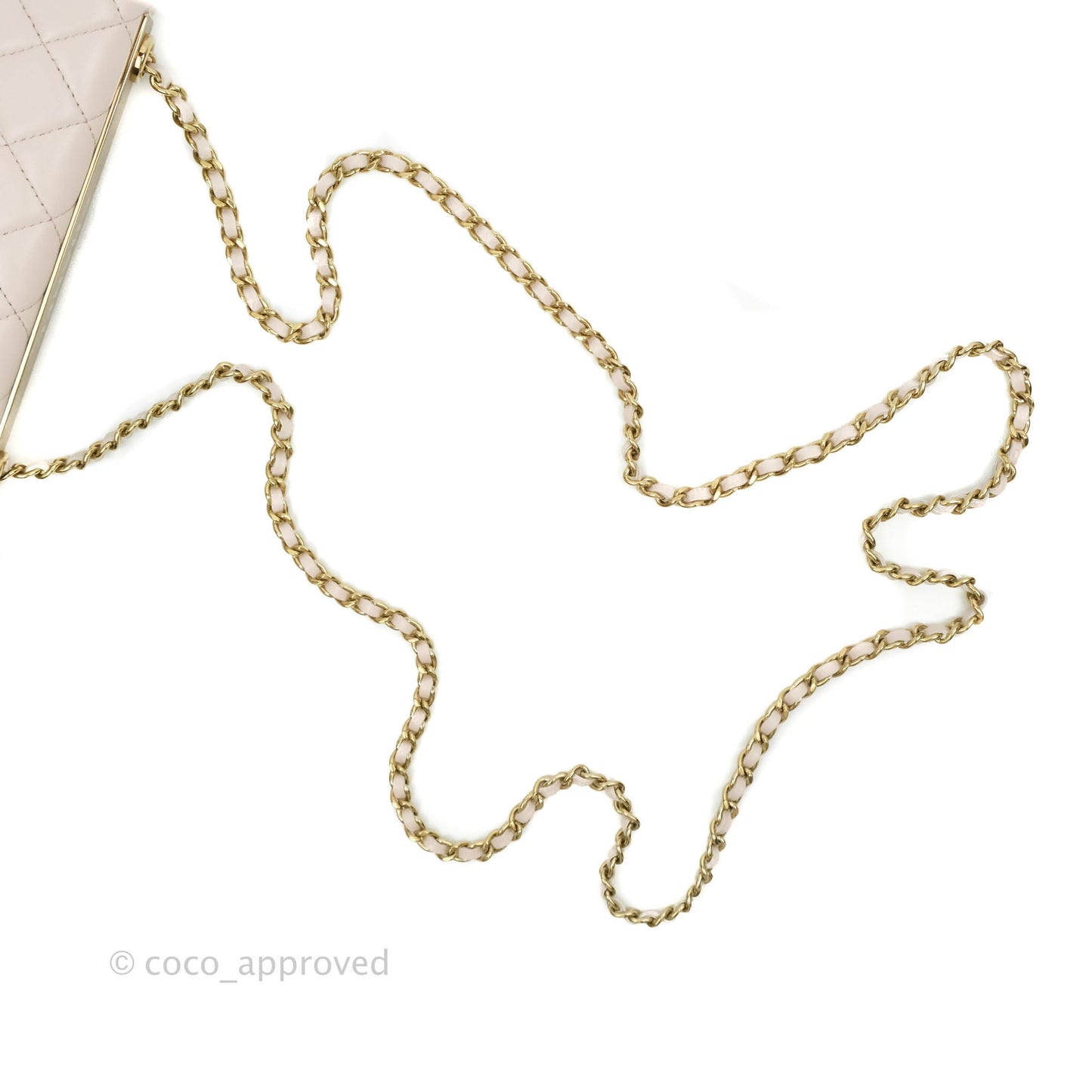 Chanel Trendy CC WOC Pale Pink Lambskin Gold Hardware