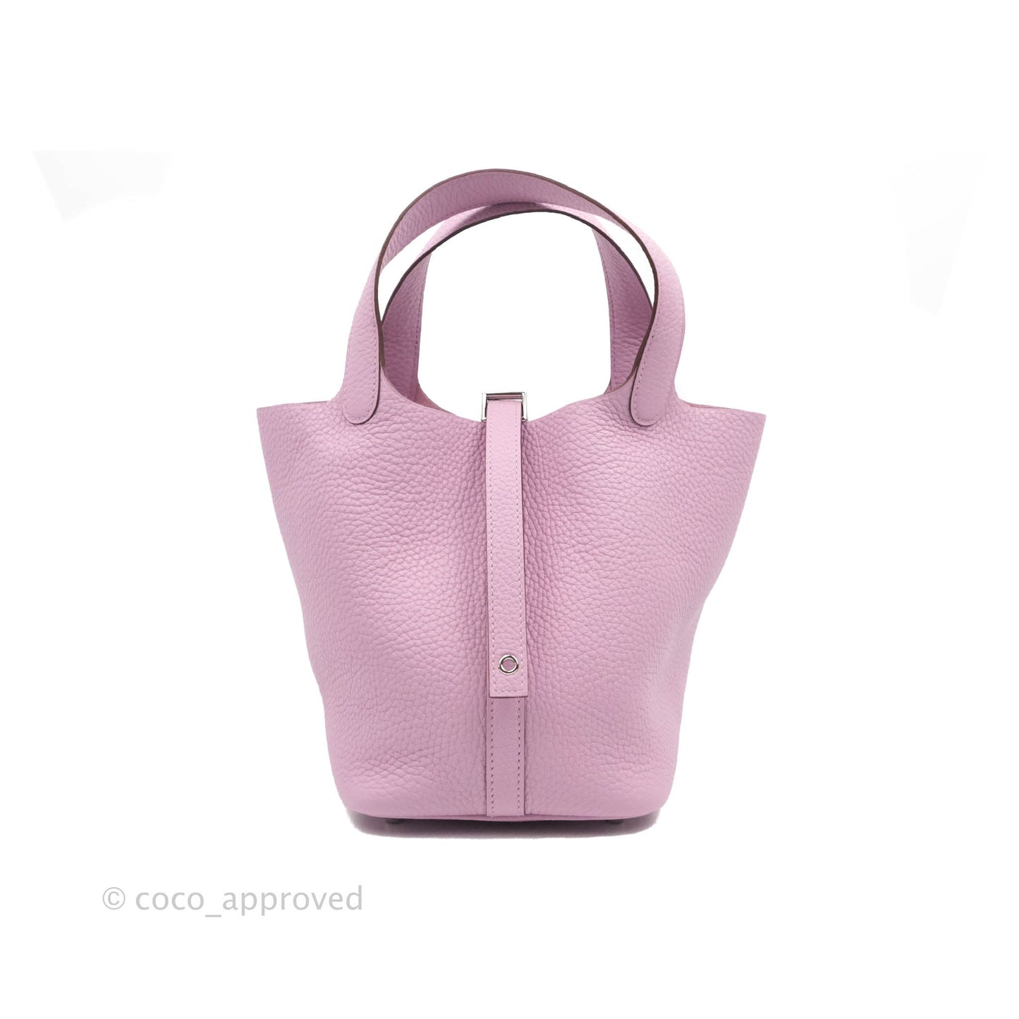 Hermès Picotin Lock 18 Mauve Sylvestre Taurillon Clemence Palladium Hardware