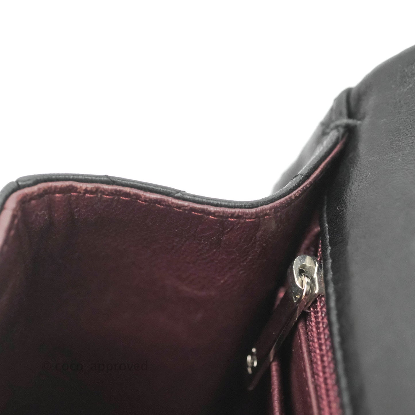 Chanel Jumbo Single Flap Black Lambskin Silver Hardware⁣⁣
