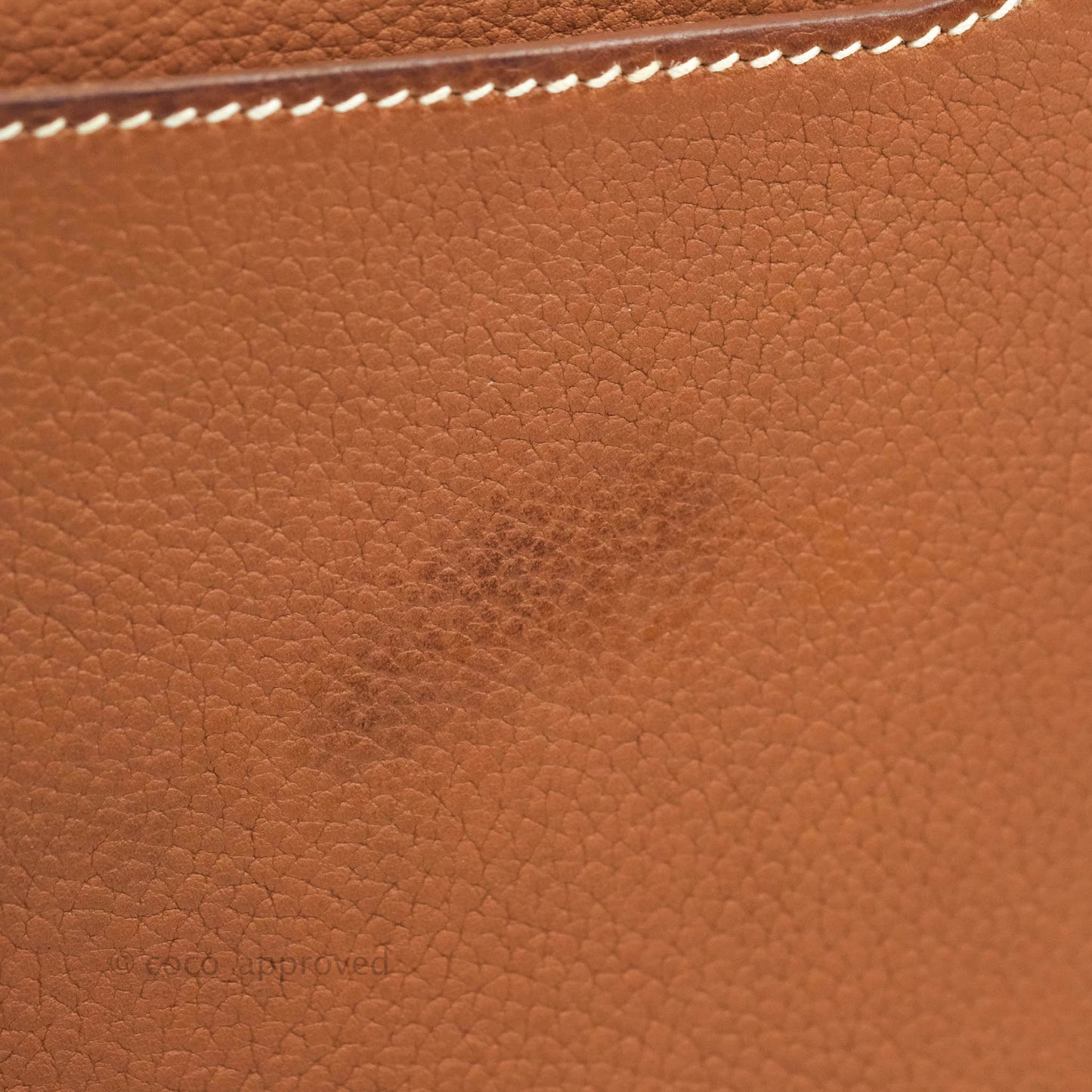 Hermès Roulis Mini 18 Fauve Barenia Palladium Hardware