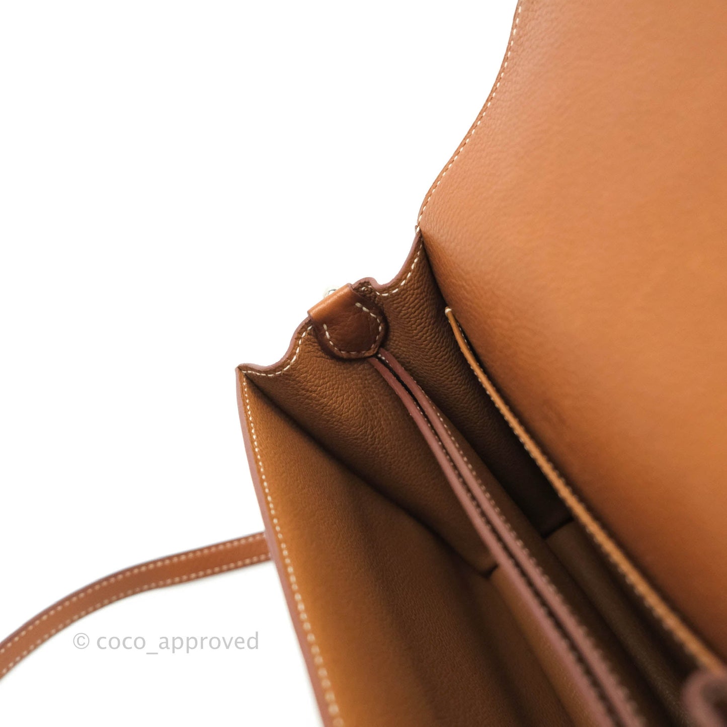 Hermès Roulis Mini 18 Fauve Barenia Palladium Hardware