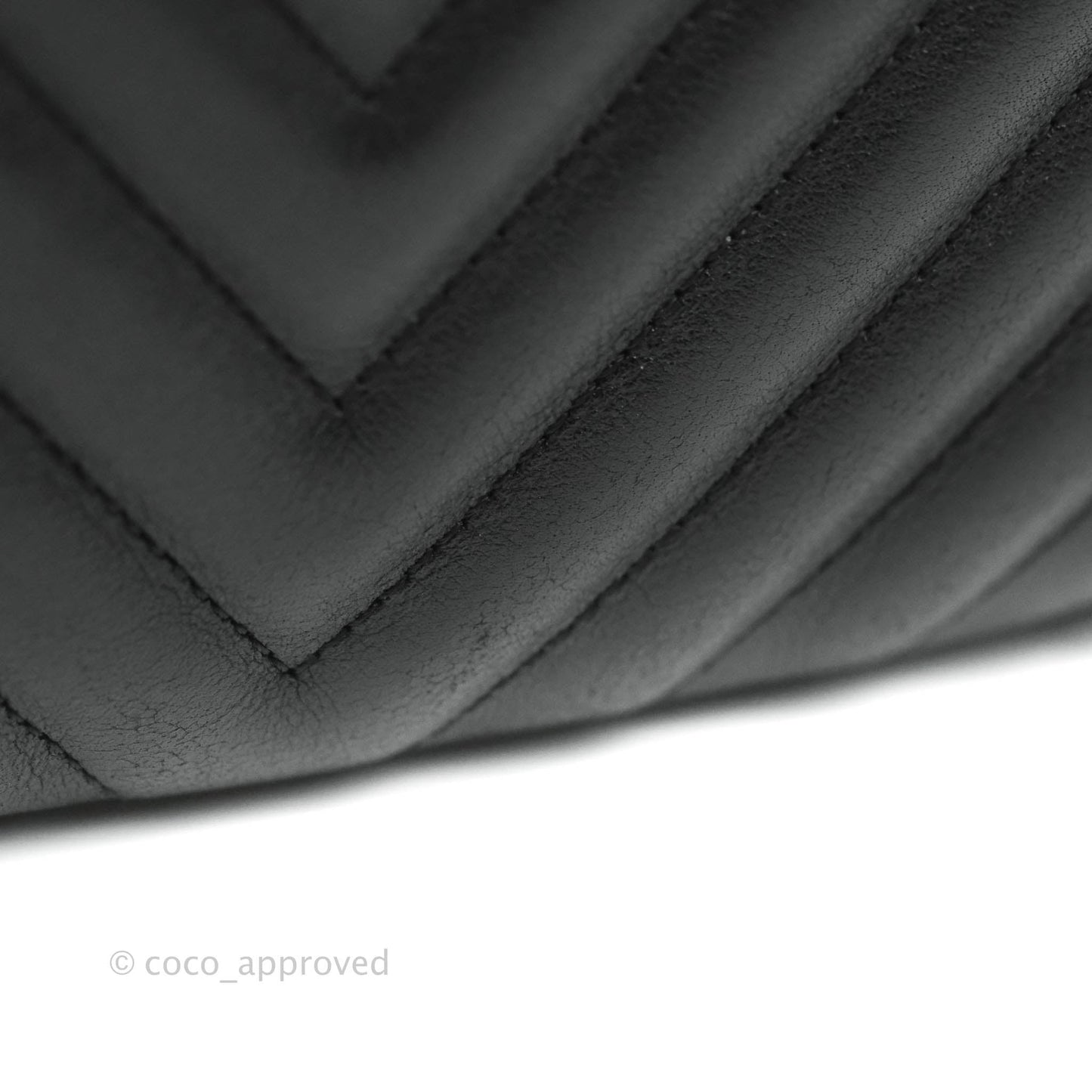 Chanel Daily Chevron Camera Case Black Calfskin Gold Hardware