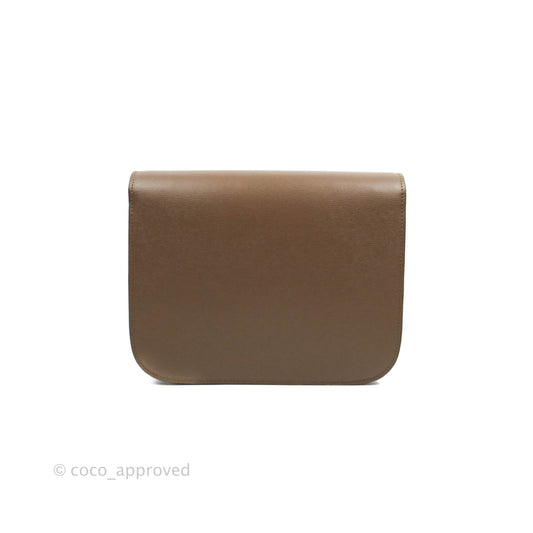 Celine Medium Classic Box Flap Bag Souris Liege Calfskin