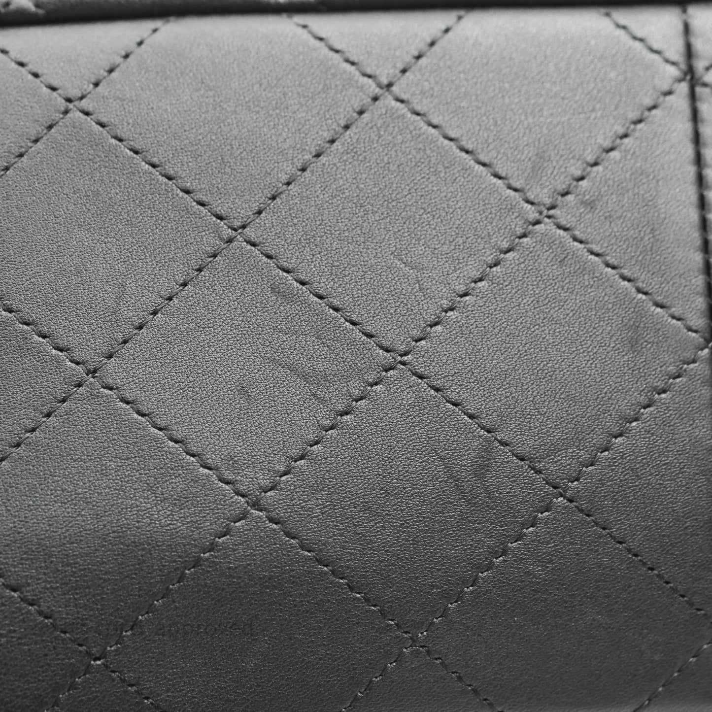 Chanel Quilted Timeless Tote Black Calfskin Silver Hardware