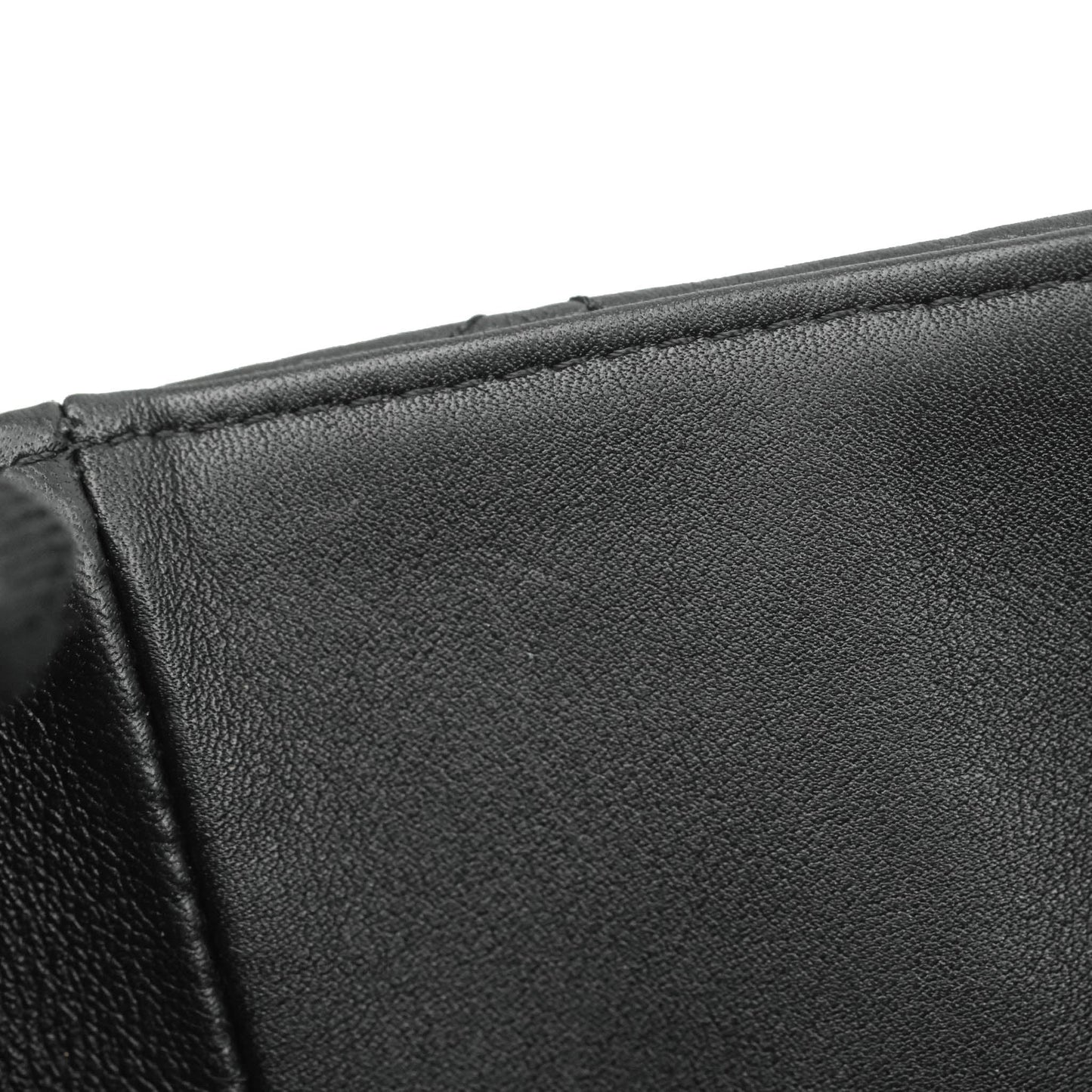 Chanel Quilted Timeless Tote Black Calfskin Silver Hardware
