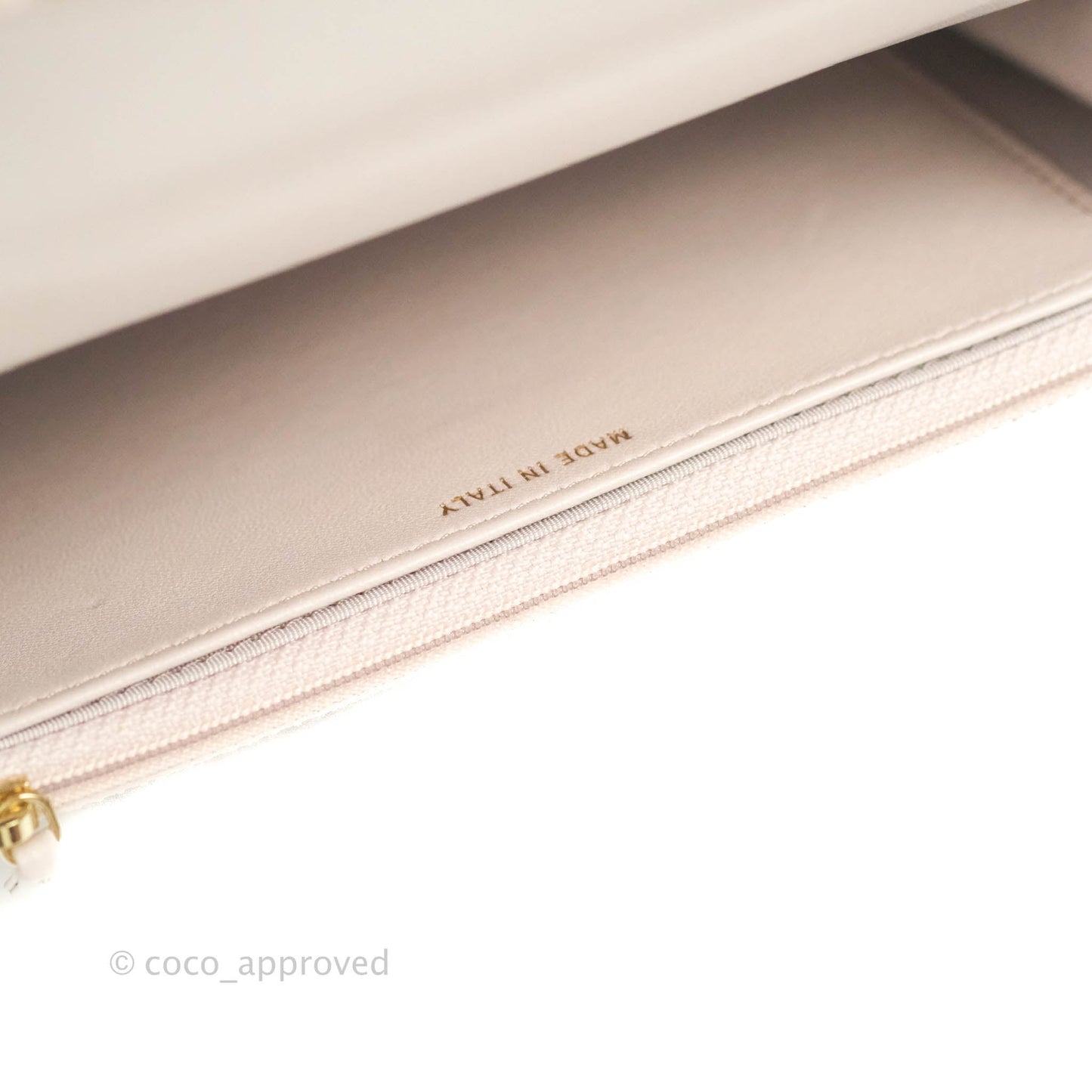 Chanel Trendy CC WOC Pale Pink Lambskin Gold Hardware