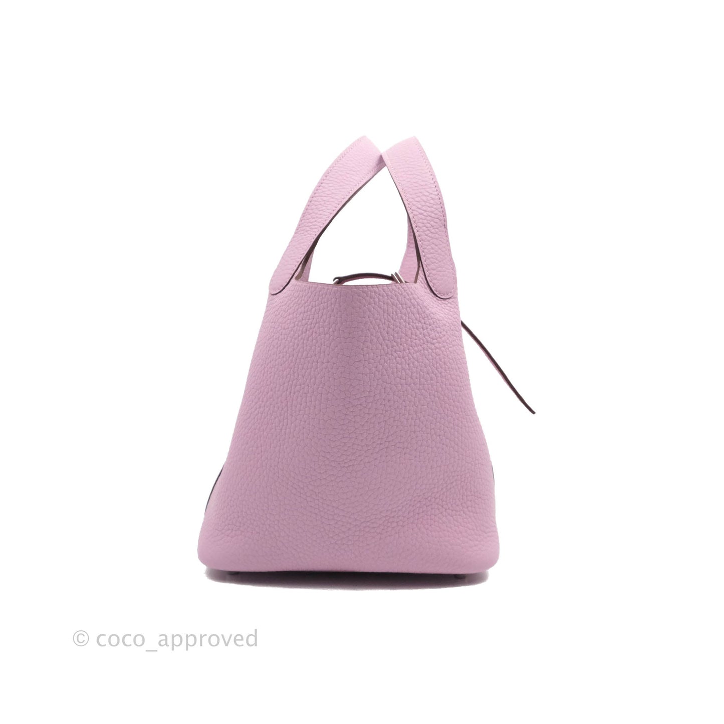 Hermès Picotin Lock 18 Mauve Sylvestre Taurillon Clemence Palladium Hardware