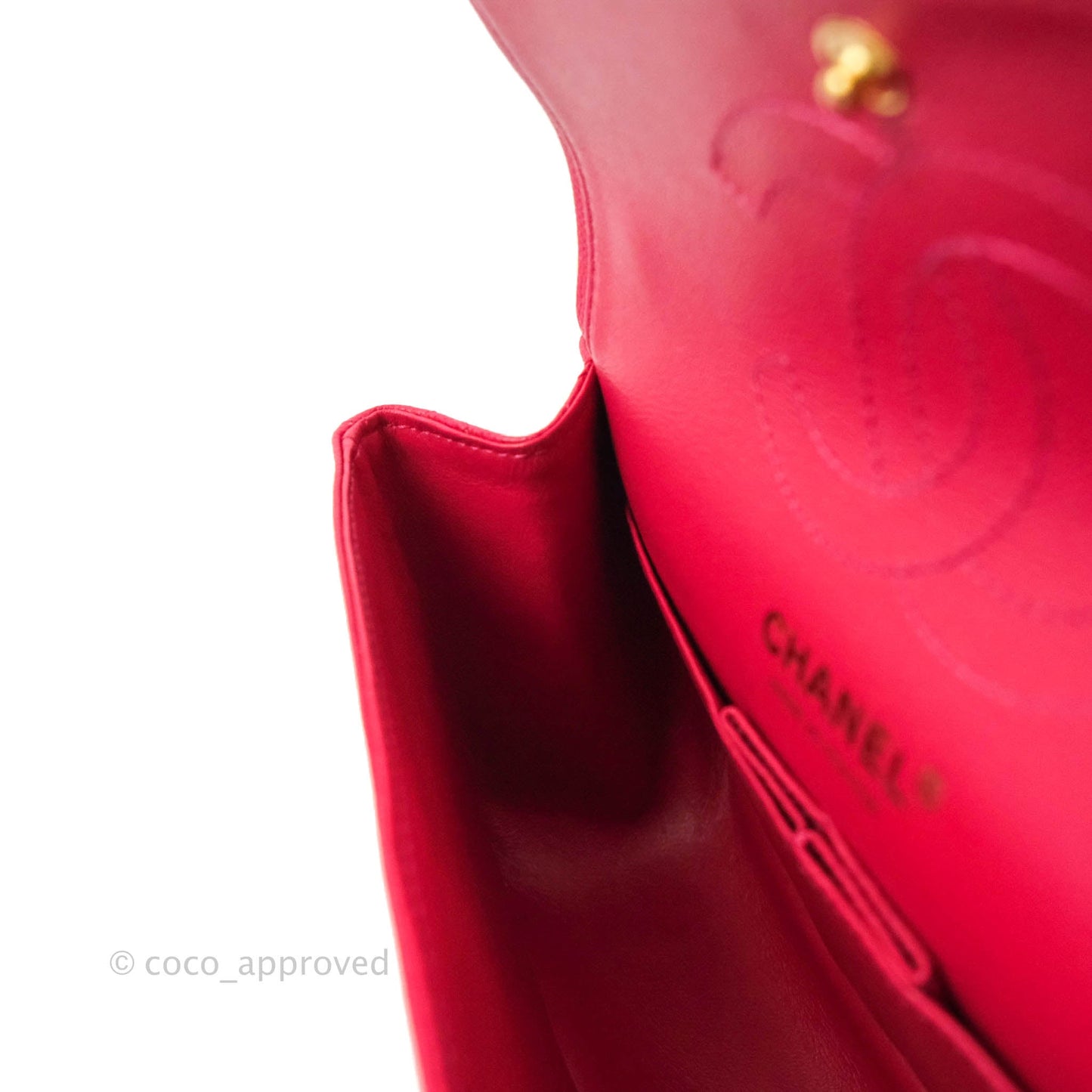 Chanel Reissue 224 Flap Quilted Fuschia Pink Caviar Aged Gold Hardware